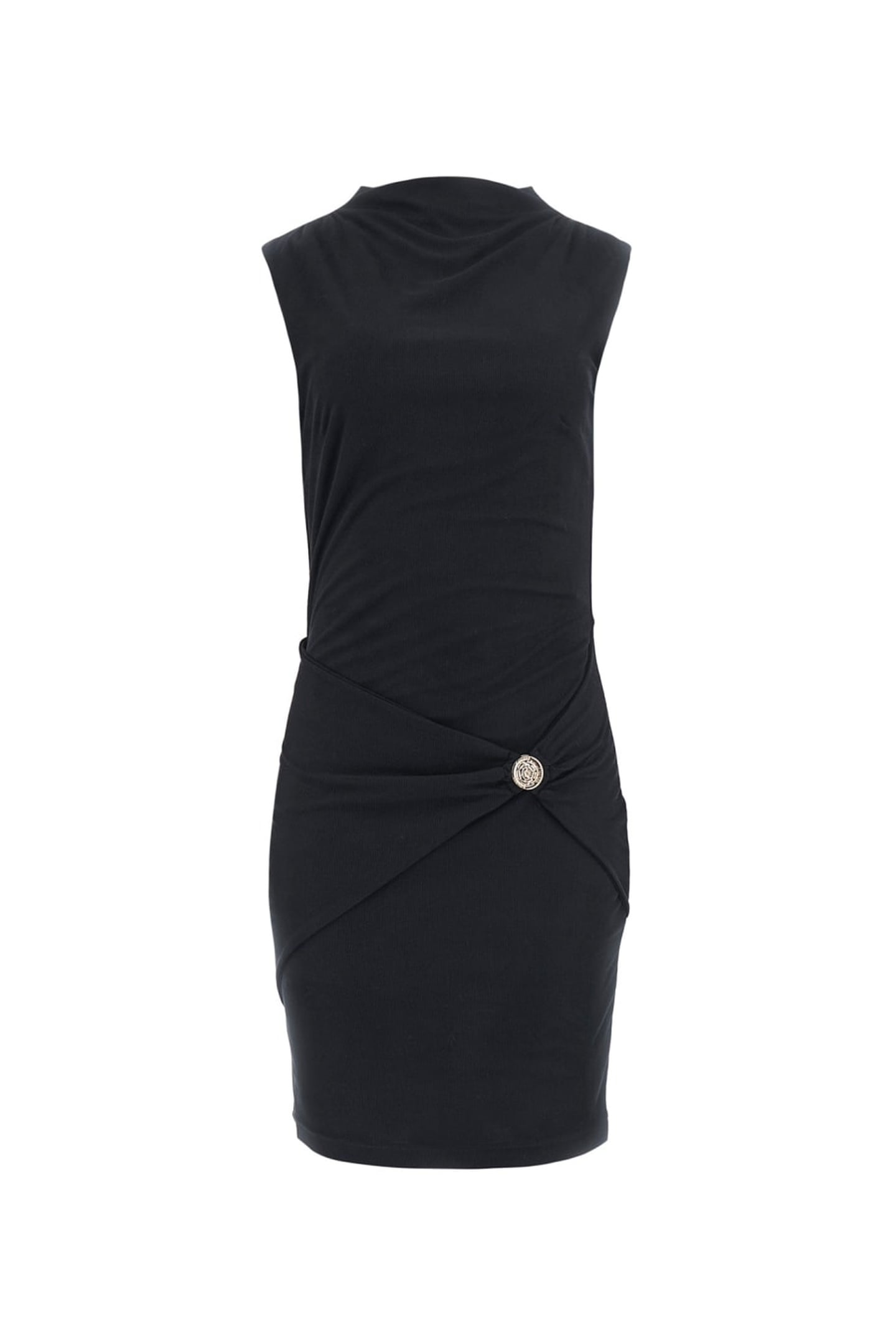 GUESS ECO ZAMA BUTTON DETAIL D JET BLACK A996 5