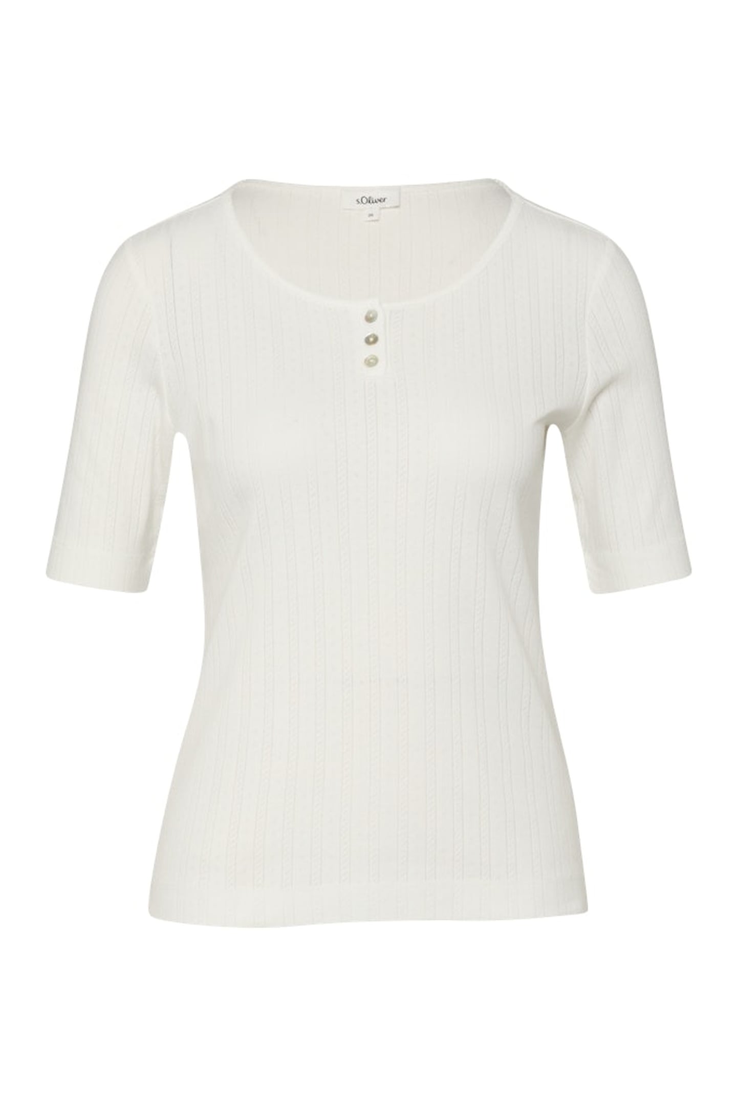 S.OLIVER T-SHIRTS OFFWHITE 8