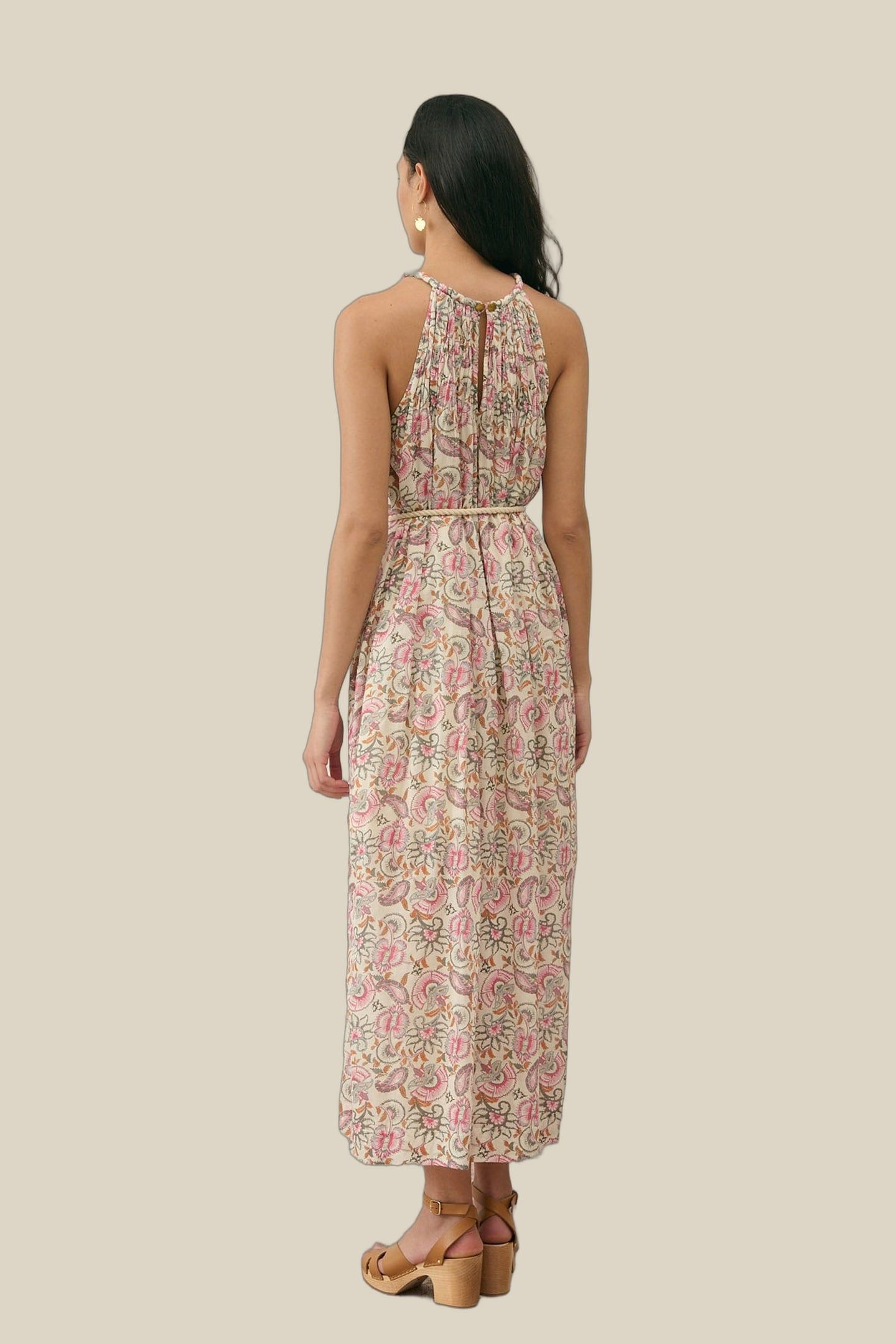DRESS MARJORIE CREAM DOLCE FLOWERS 2