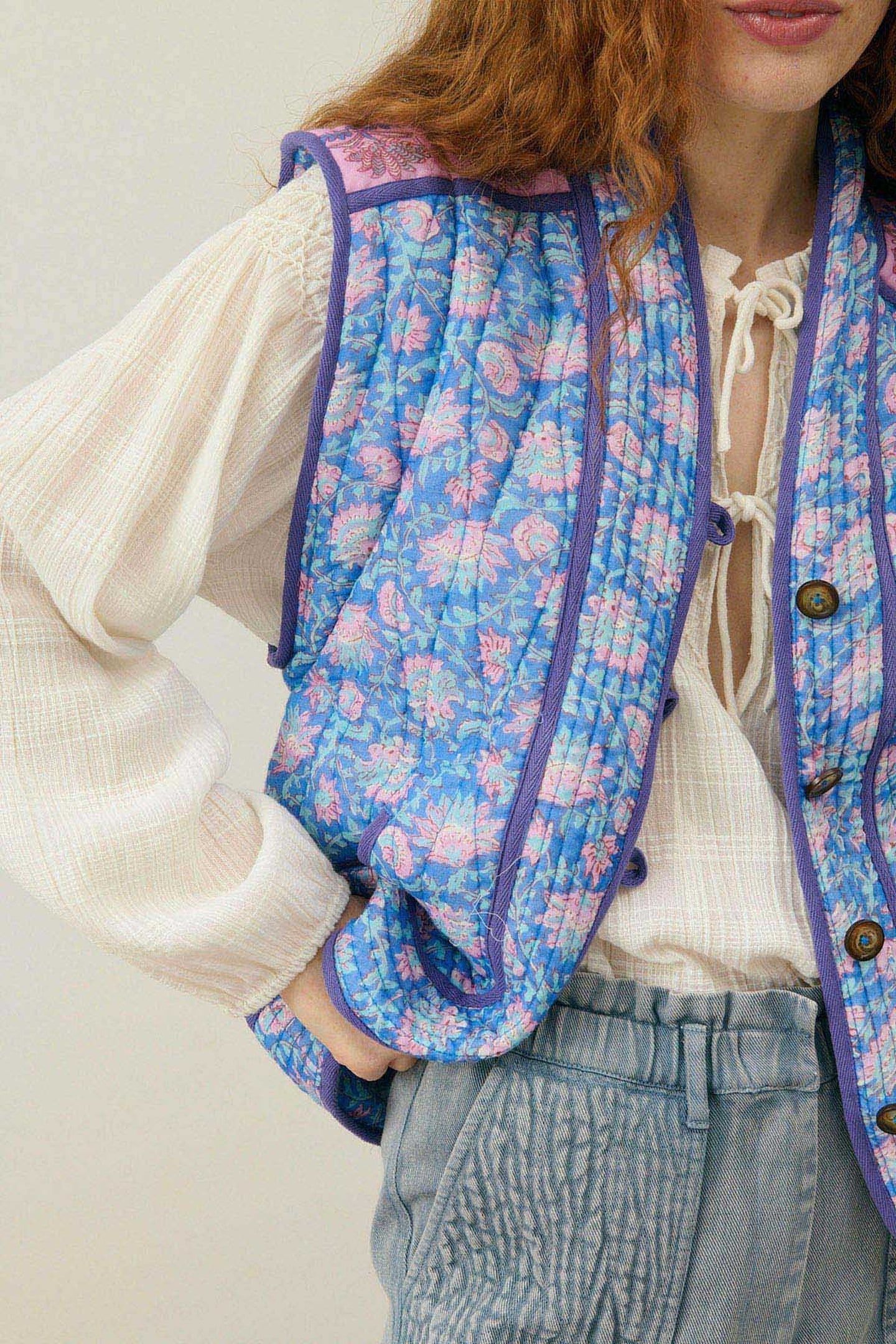 JACKET NELINA BLUE CAPRI COVE 5