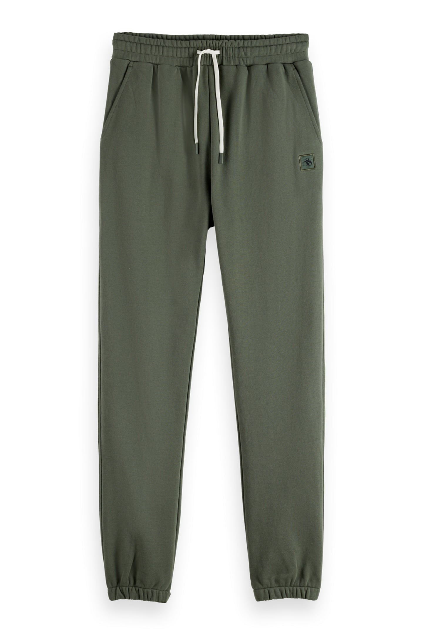 LOGO BADGE SWEATPANTS THYME 1
