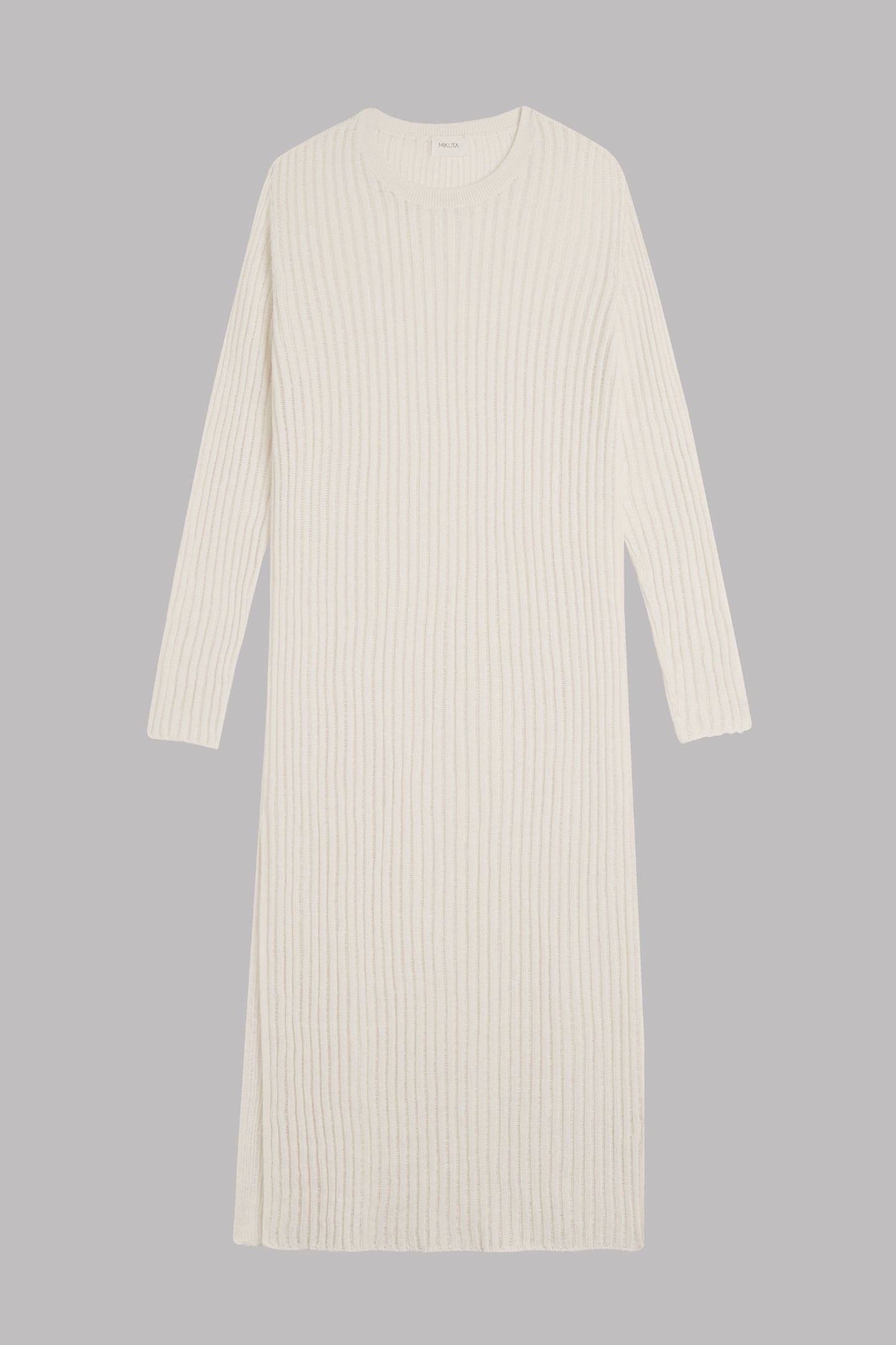 THE WHITE OPEN LONGSLEEVE DRESS 4