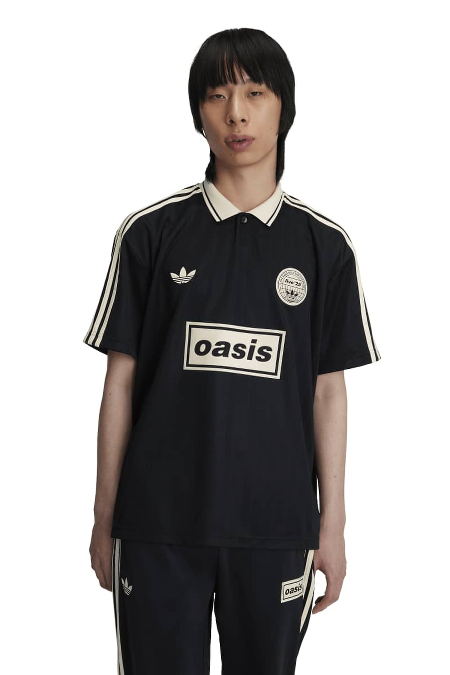 UNISEX ORIGINALS TOUR JACQUARD STRIPE JERSEY BLACK 2