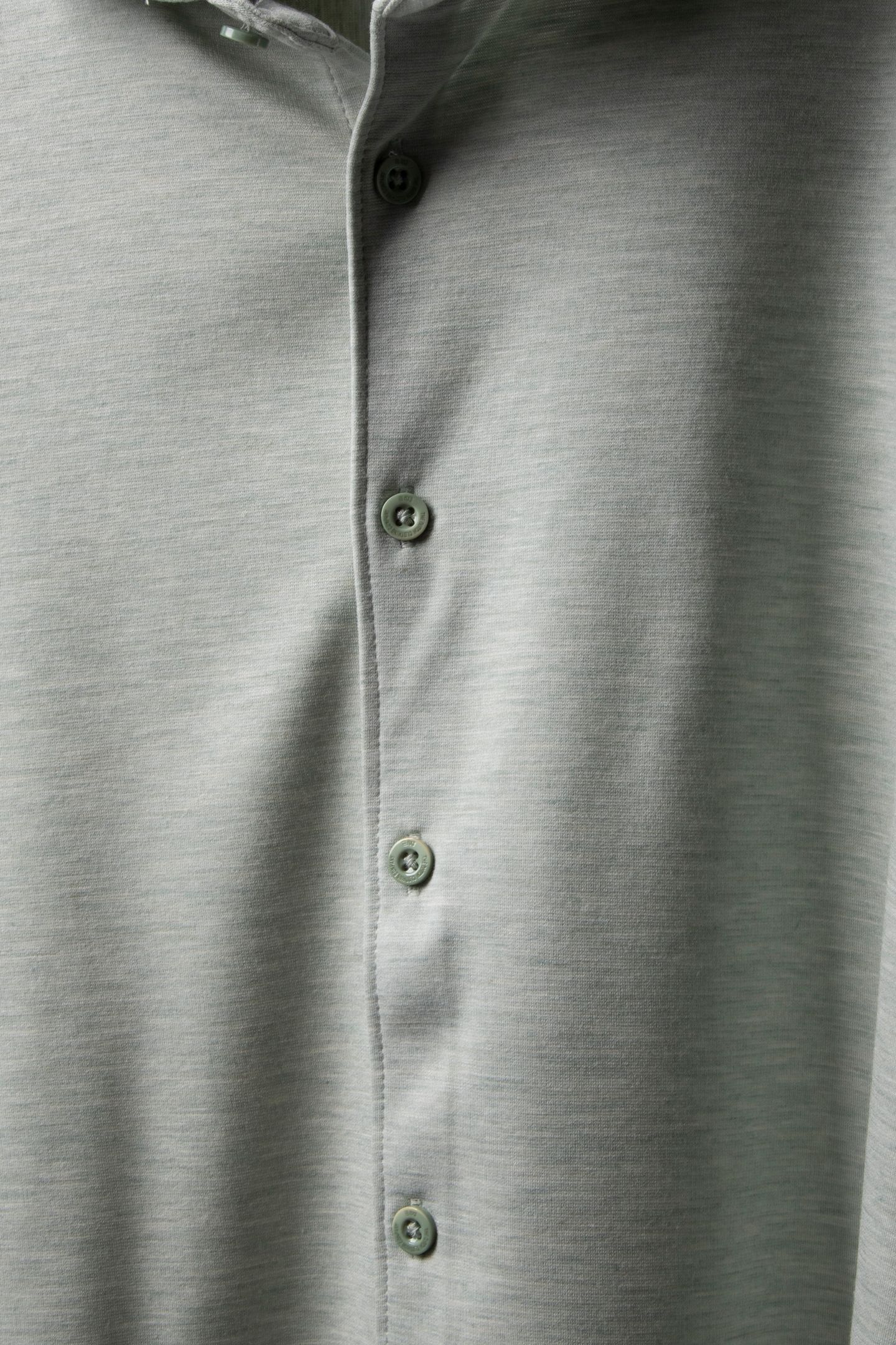 SHIRT JERSEY MELANGE STRETCH MINT 5