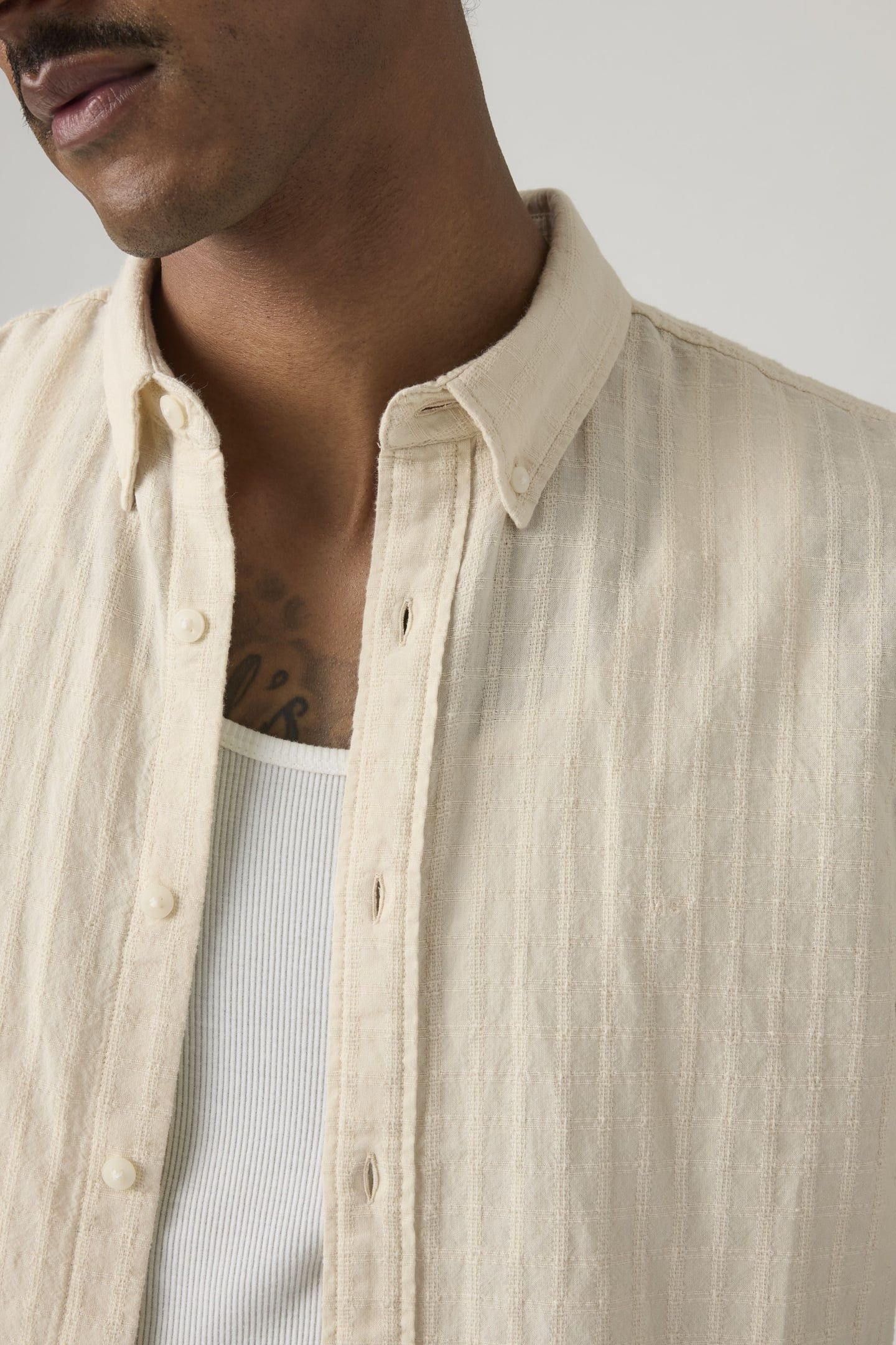 SHORT SLEEVE AUTHENTIC BUTTON-DOWN SHIRT 5
