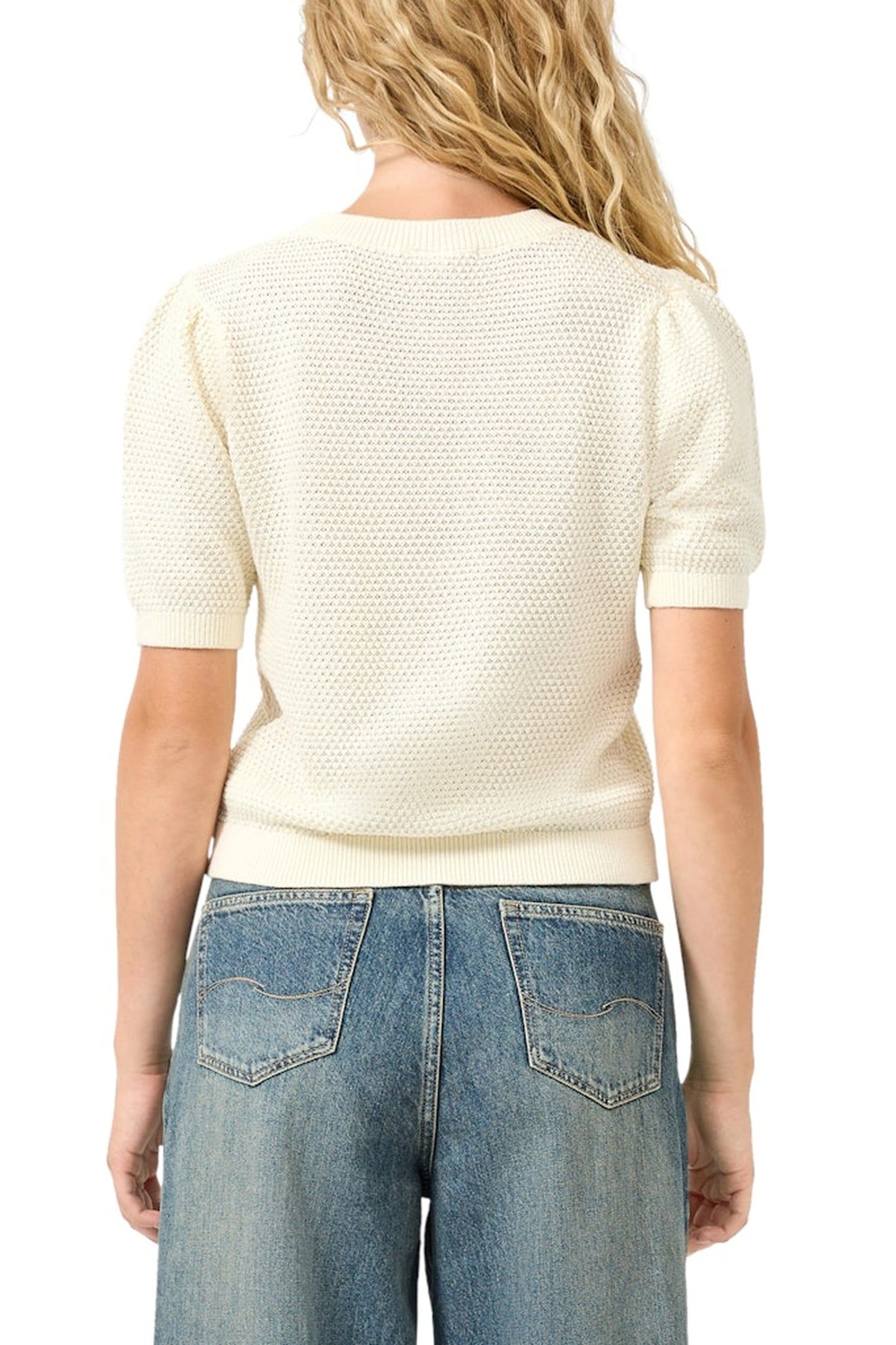 S.OLIVER-QS PULLOVER SHORTSLEEVE OFFWHITE 5