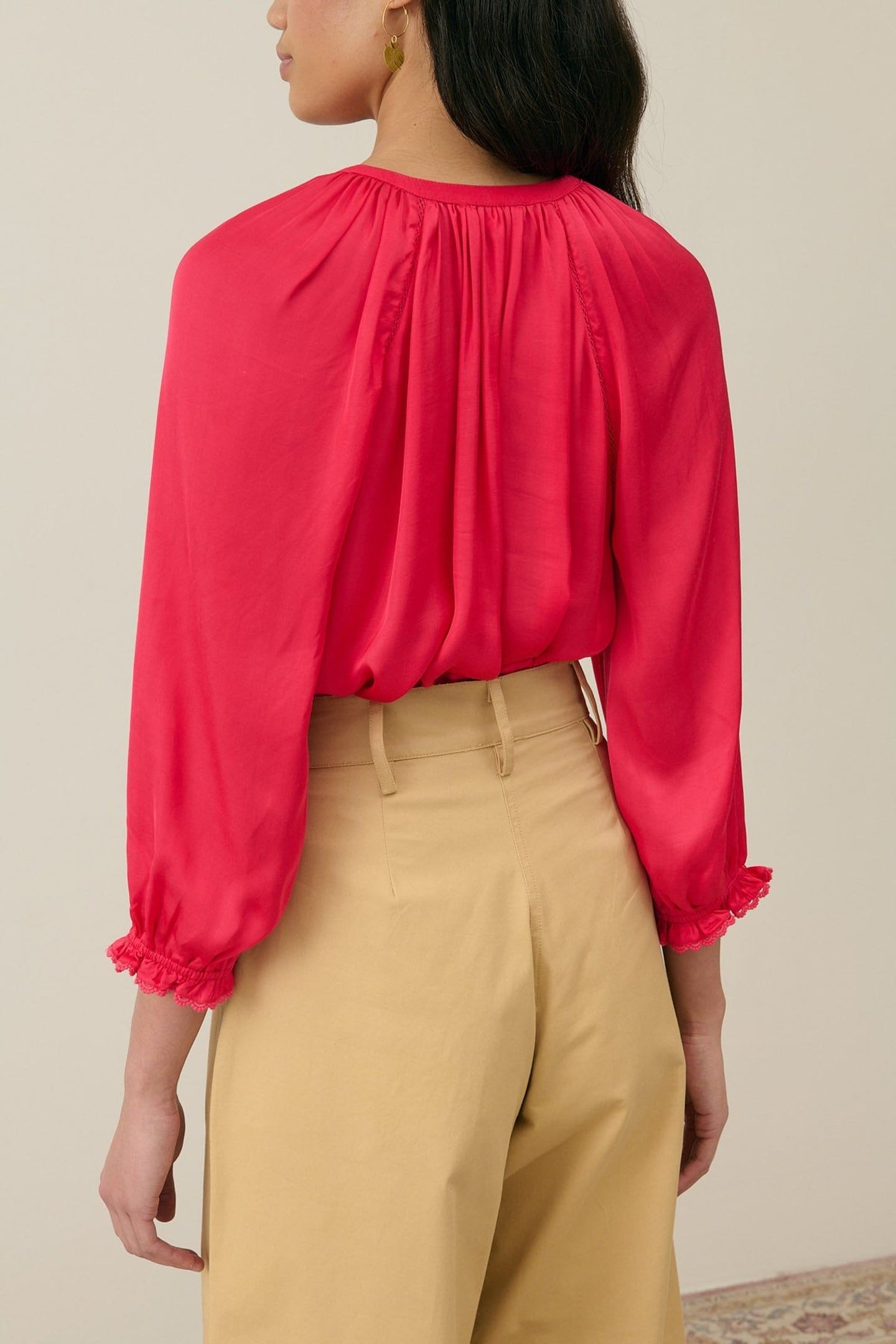 SHIRT ALIENOR RASPBERRY 2