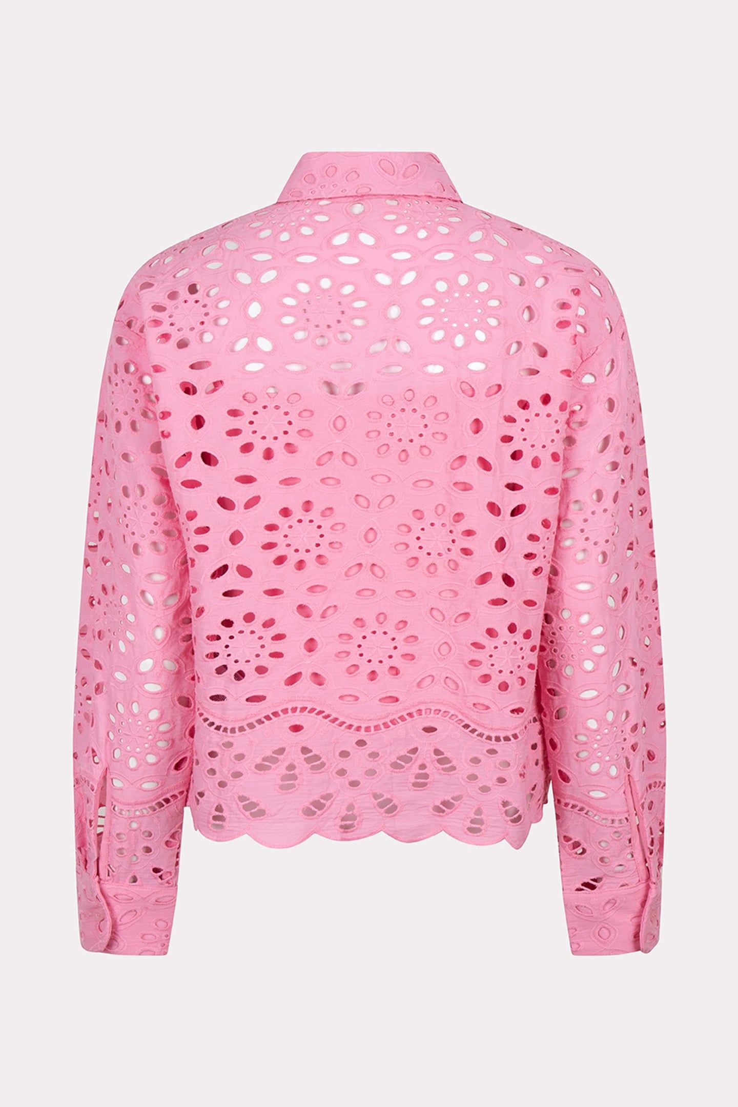 BLOUSE BROIDERY ANGLAISE ROSE 5