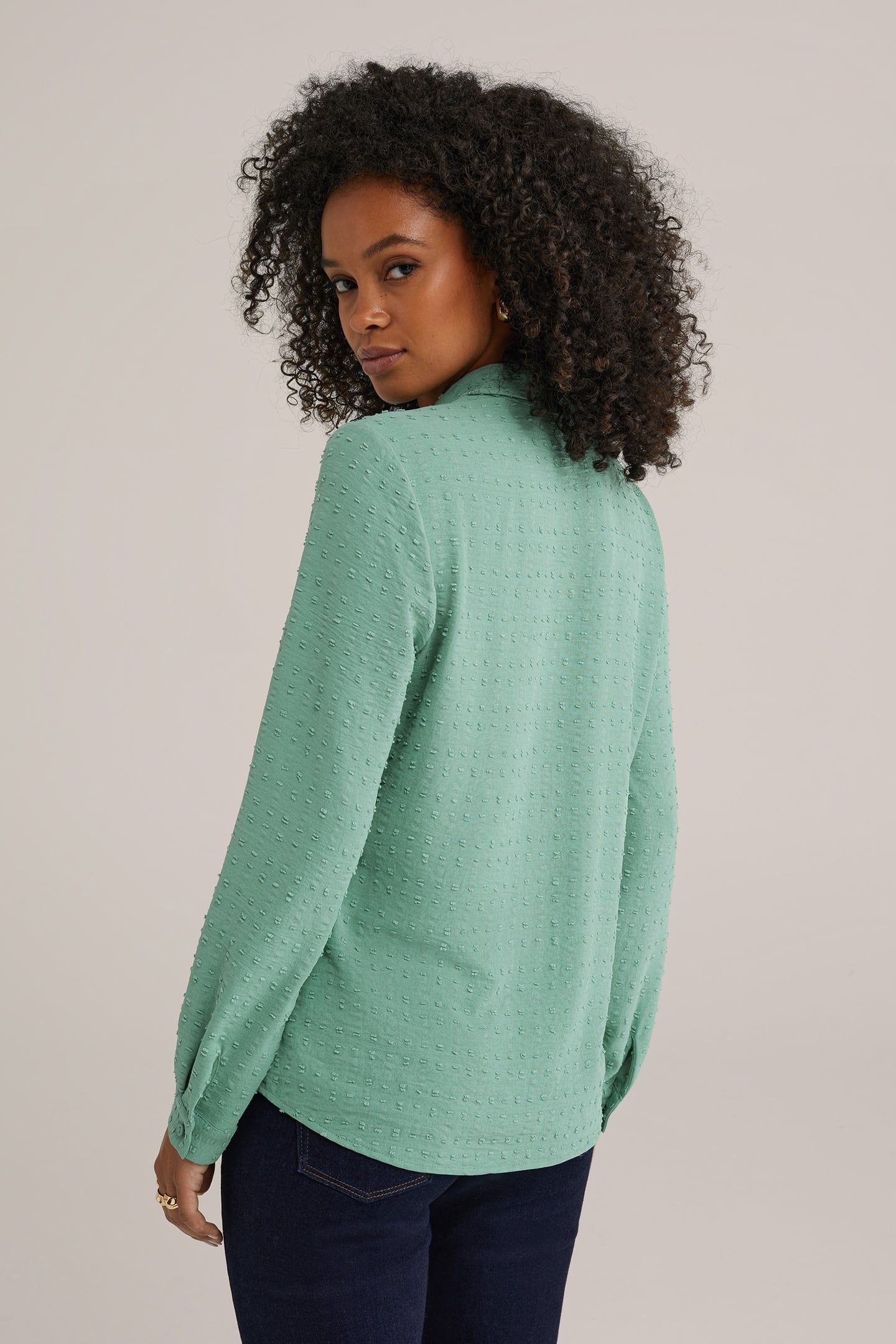 BLOUSE PASTEL GREEN 2
