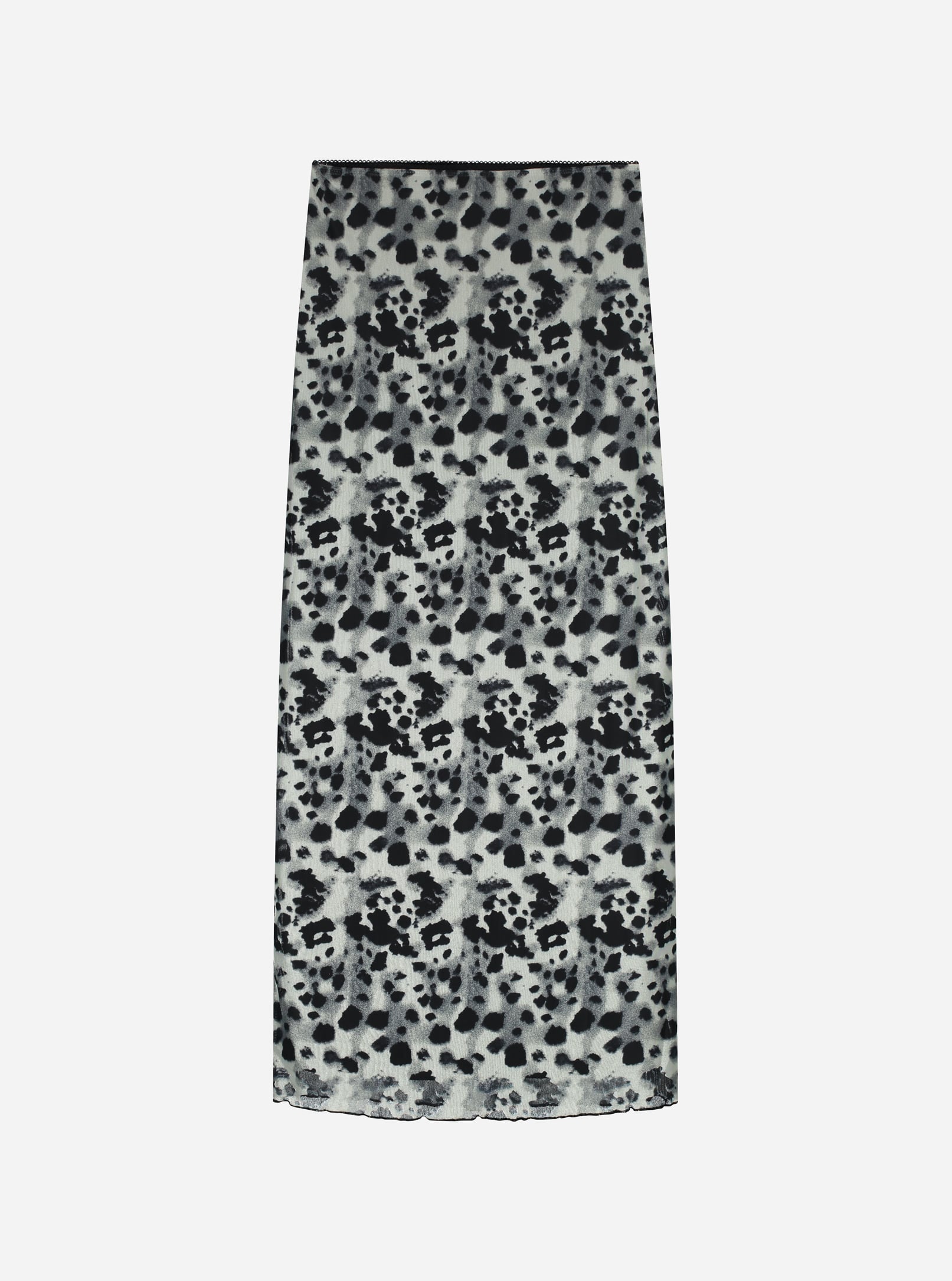 NOUS SOMMES LABELS – RILEY MESH SKIRT GRAY 5