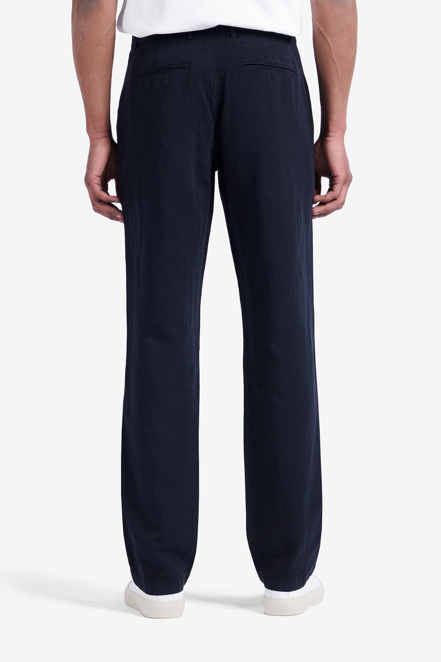 MELVILLE COTTON-LINEN LYOCELL NAVY 2