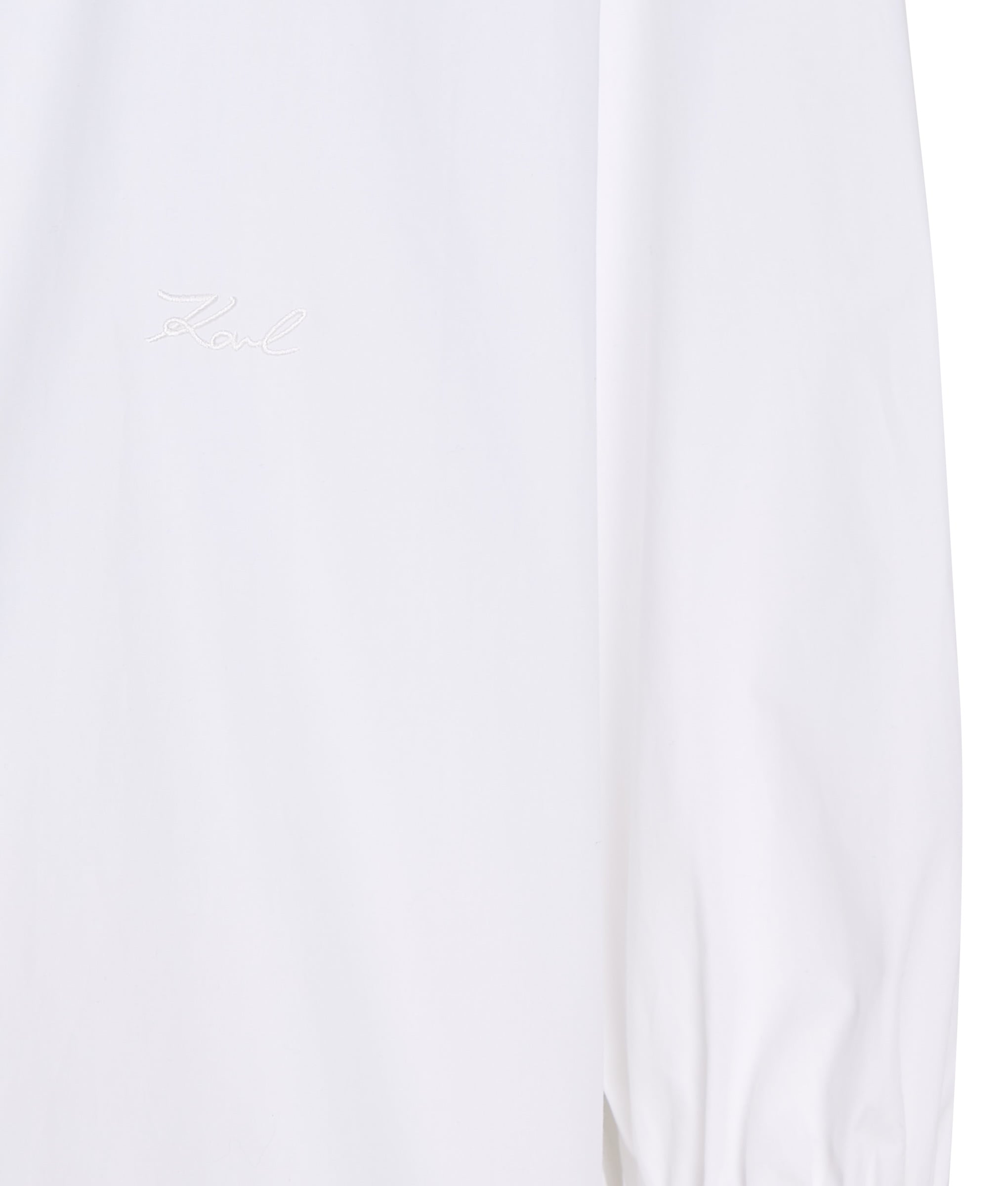 RHINESTONE COLLAR SHIRT WHITE 5