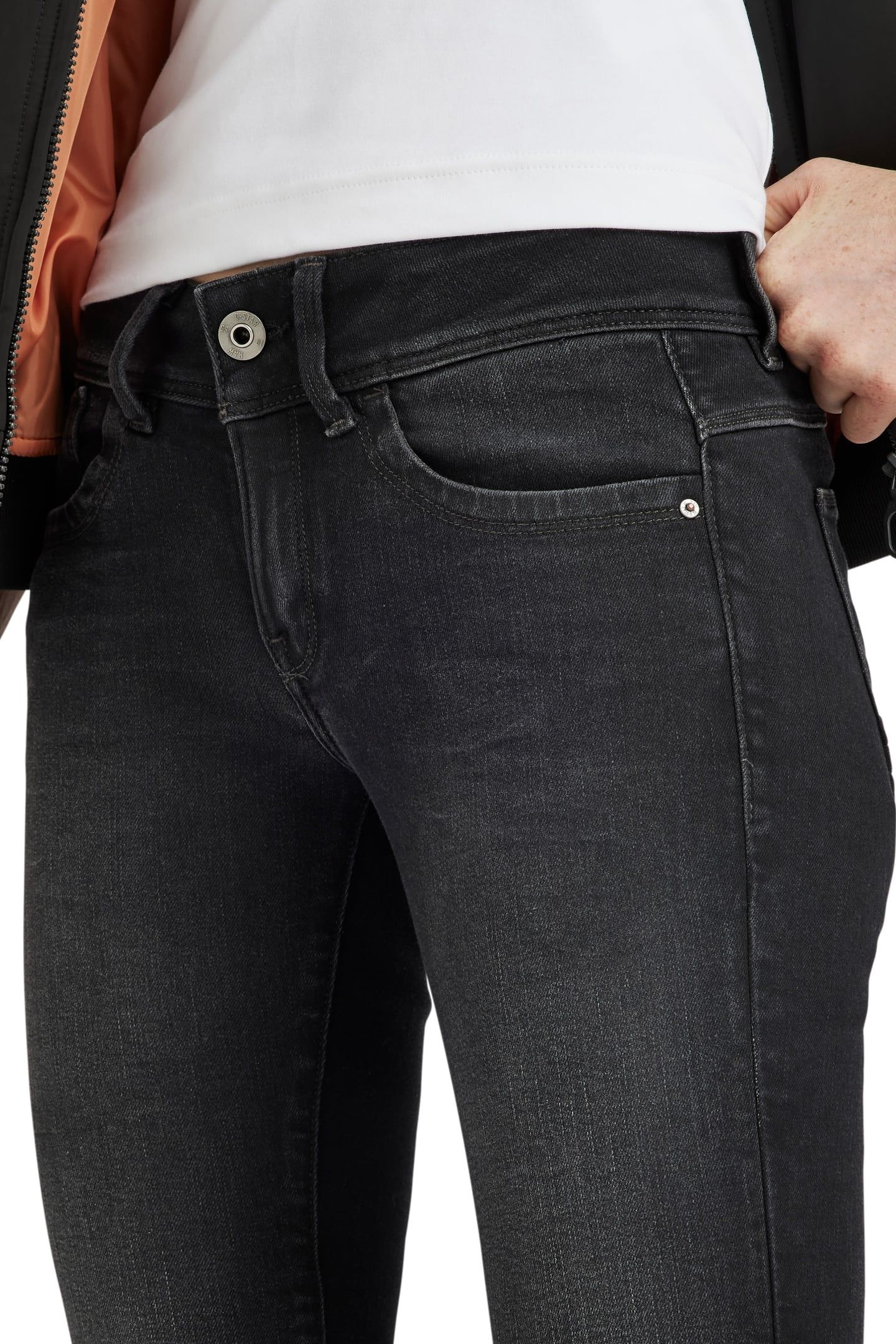 LYNN MID SKINNY FADED BLACK MAGNET 4