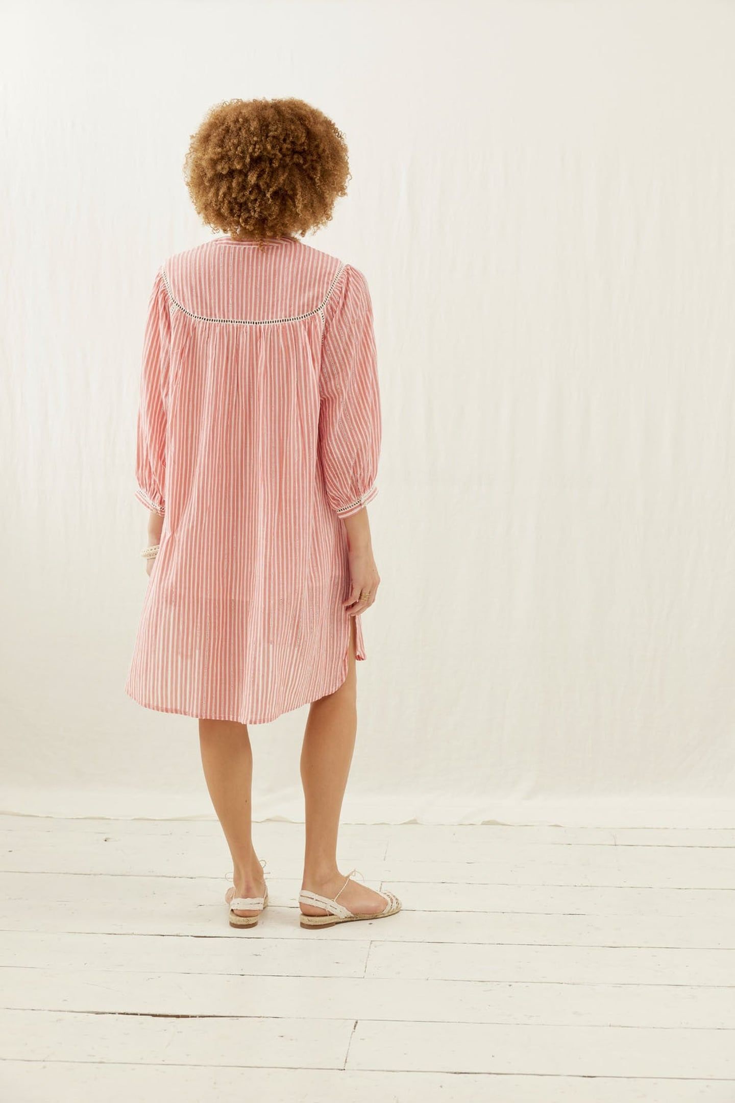 DRESS LIVIANE STRAWBERRY STRIPES 2