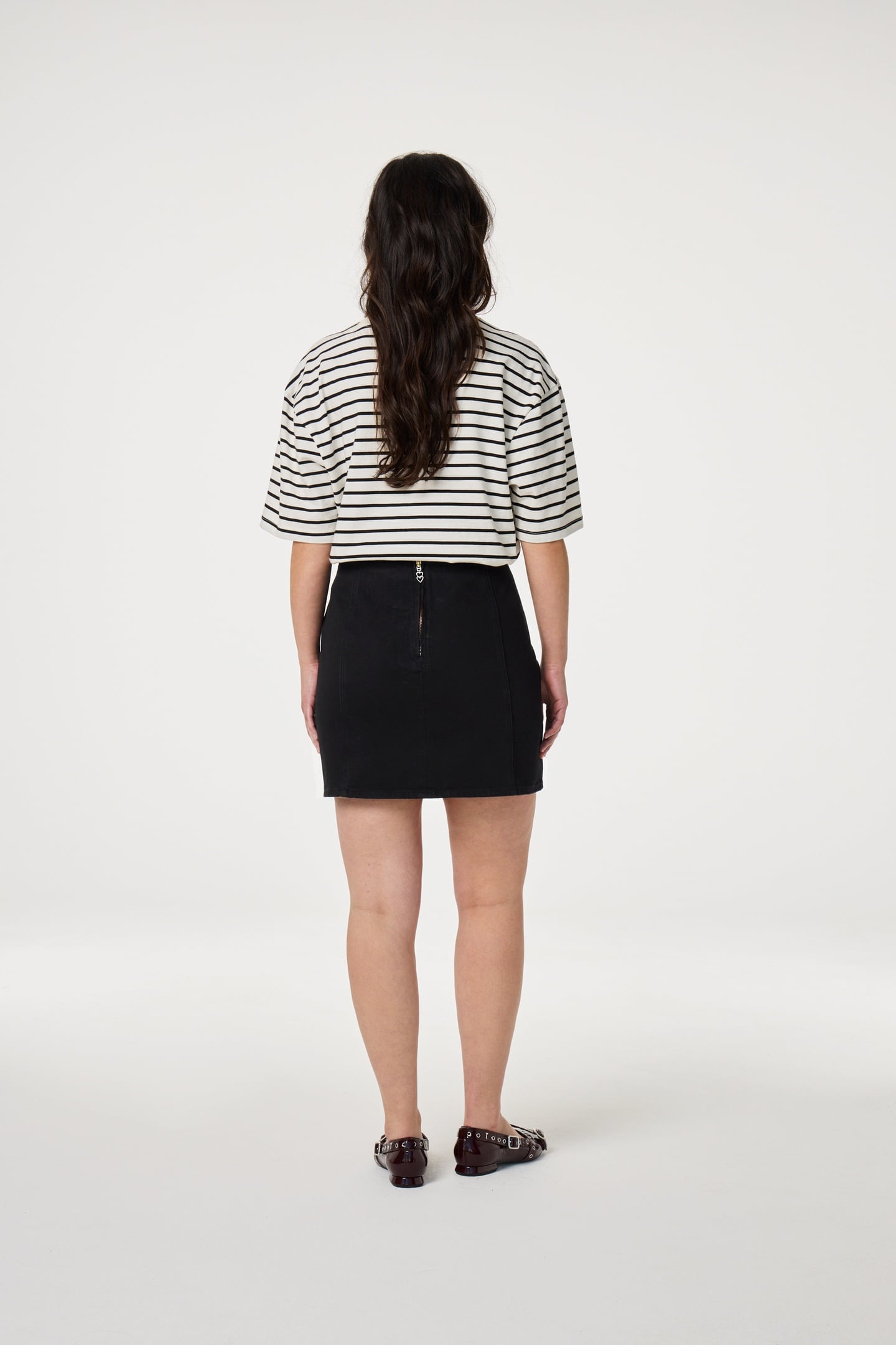 BENJA T-SHIRT COSY WHITE/BLACK 3