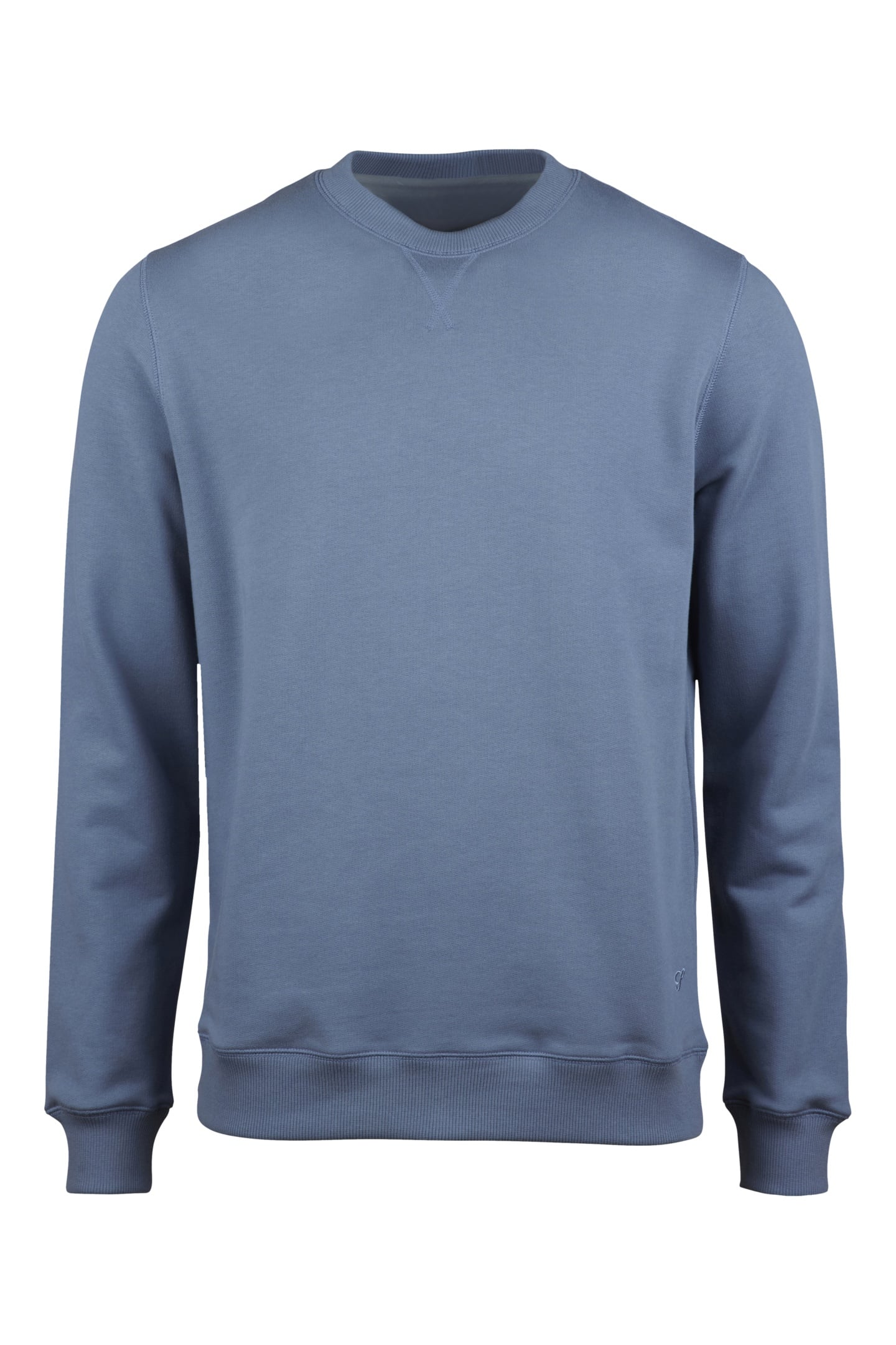 SWEATER CREW NECK HEAVY JERSEY DARK BLUE 1