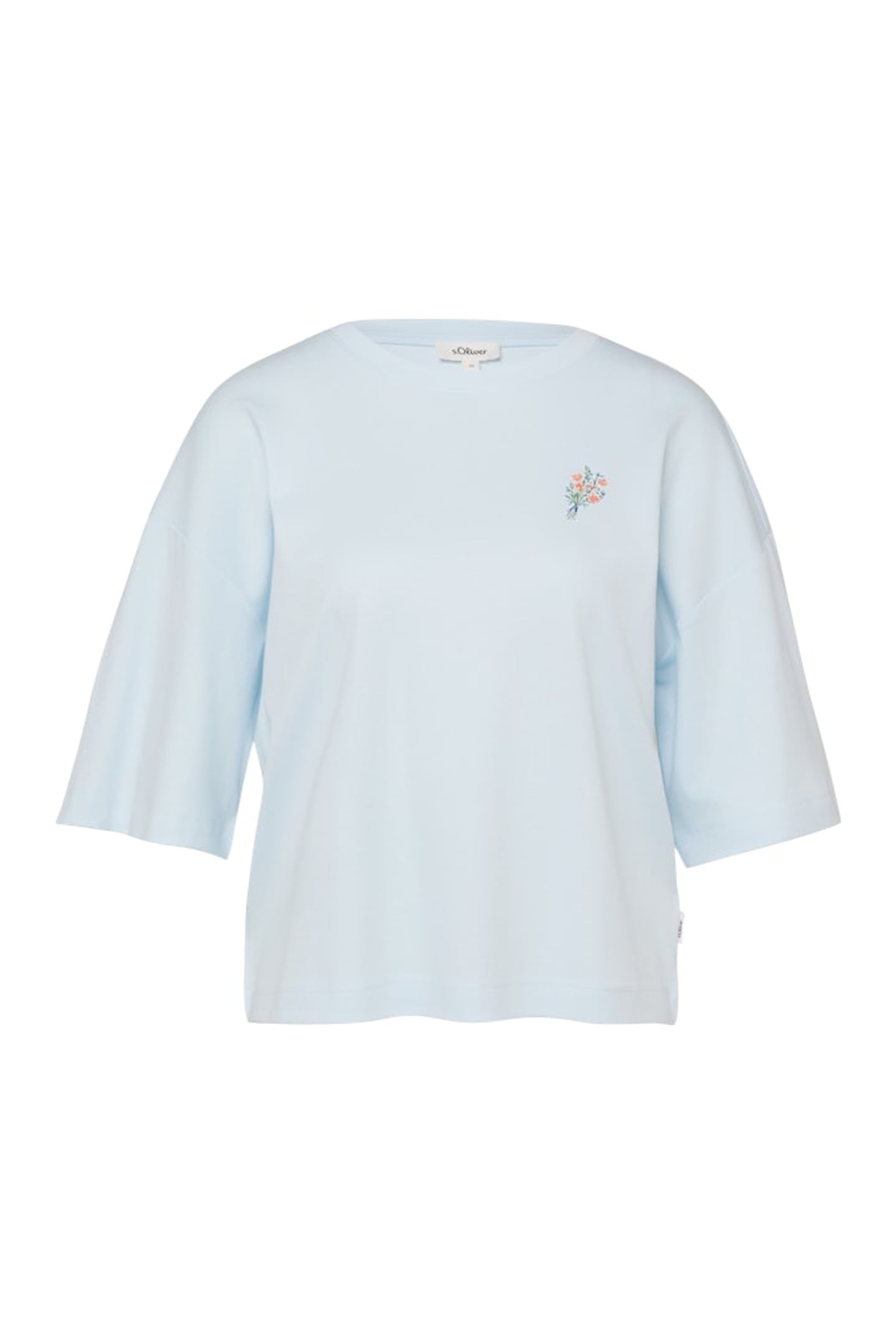 S.OLIVER T-SHIRTS BLUE LIGHT 4