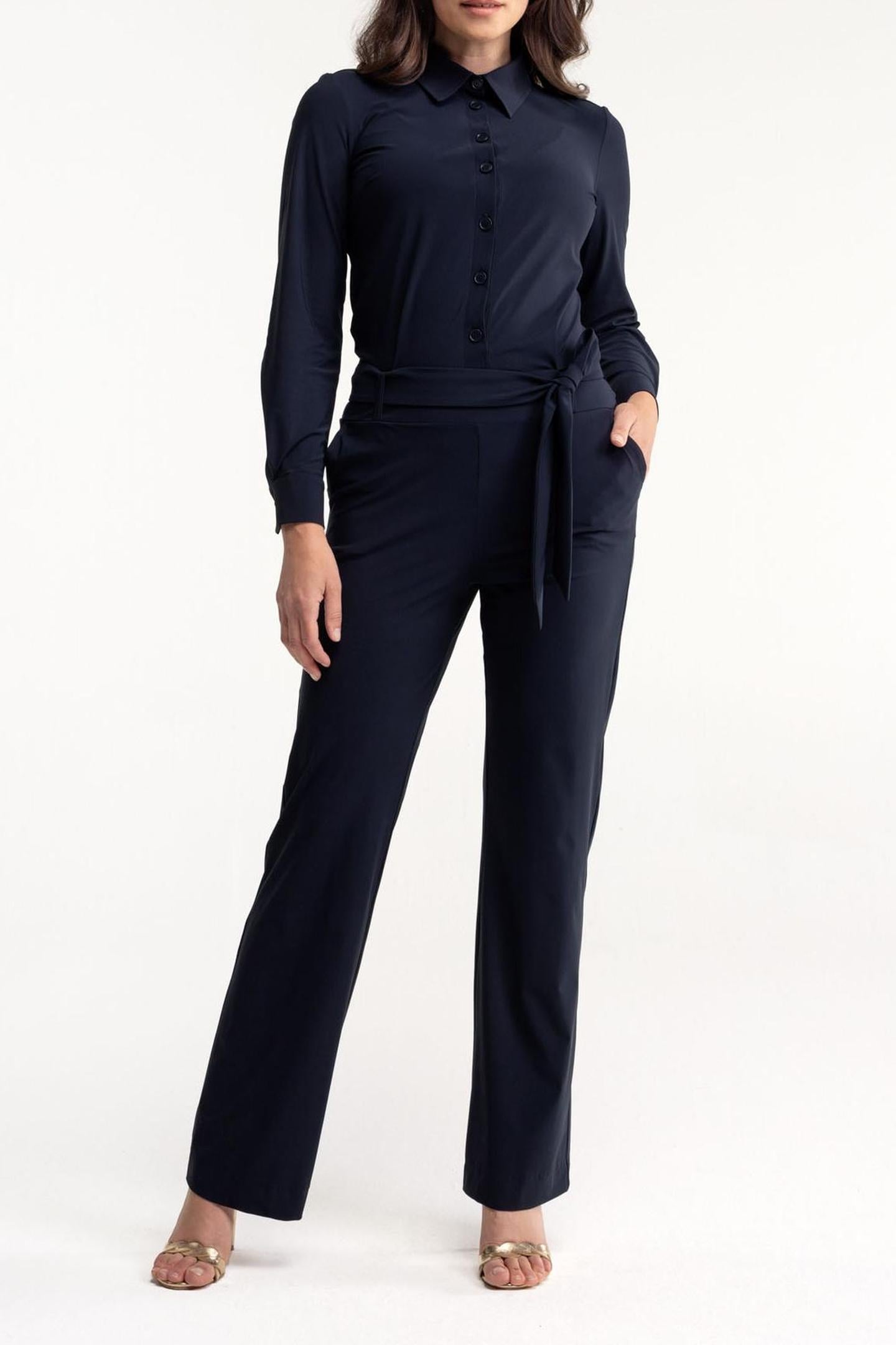 ANGEL LS JUMPSUIT DARK BLUE 1