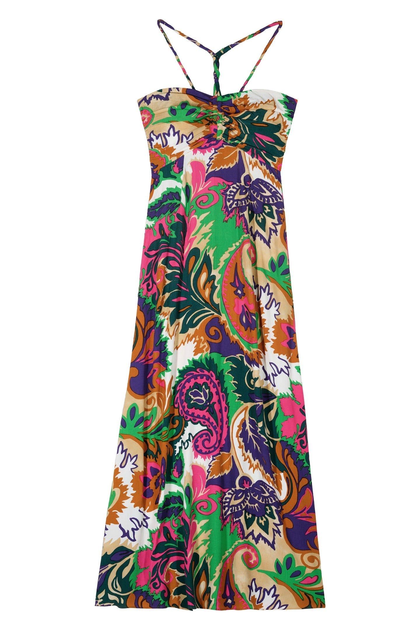 ROBE NOUR VERT 5