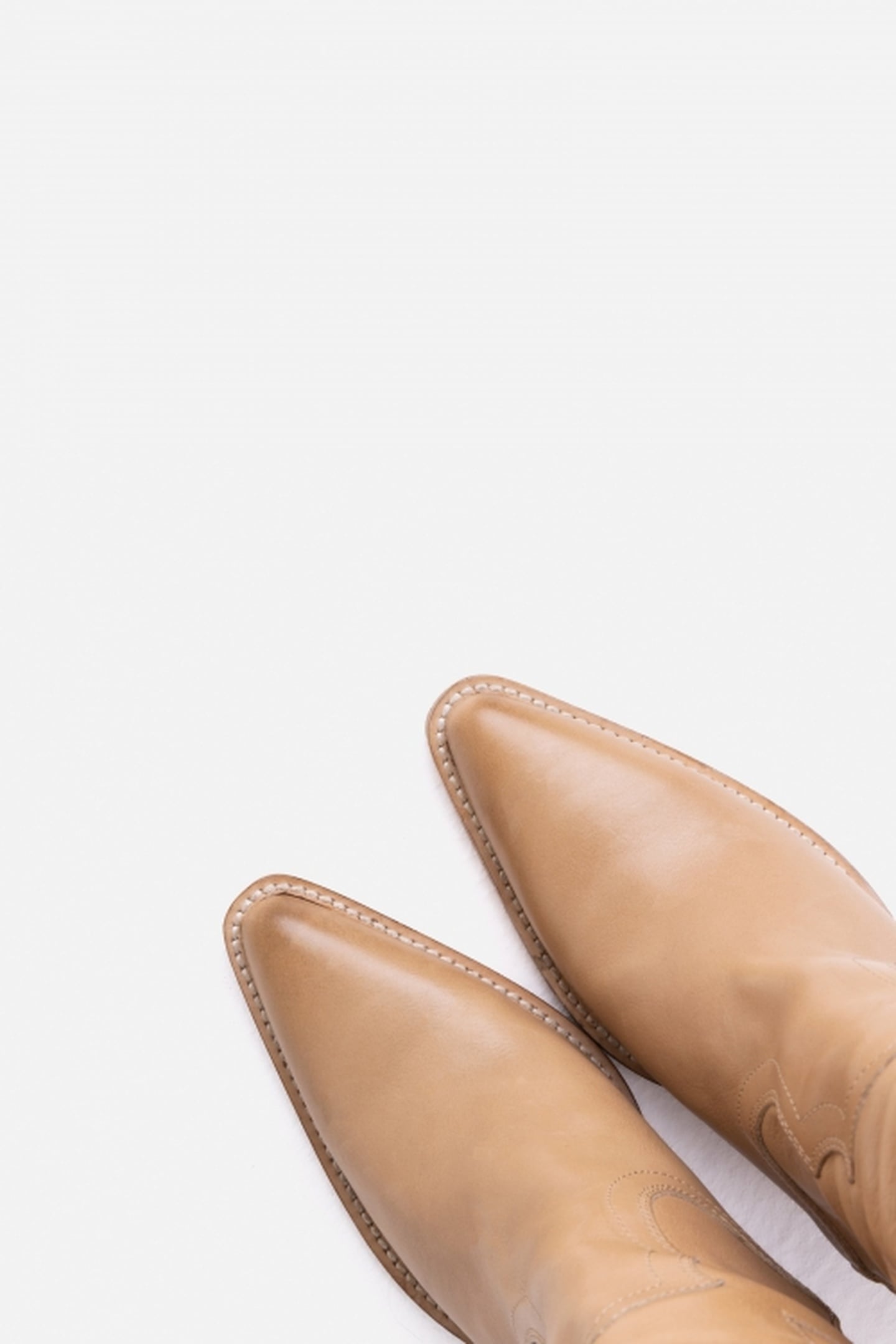 NEW-KOLE HIGH BOOT DARK CAMEL 7