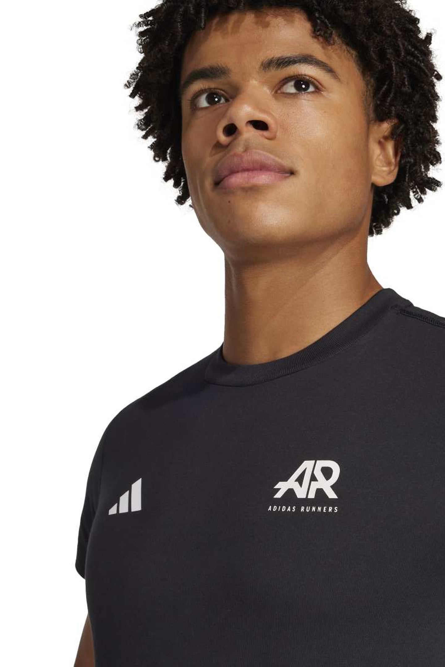 UNISEX PERFORMANCE ADIDAS RUNNERS UNITEFIT T-SHIRT BLACK 8
