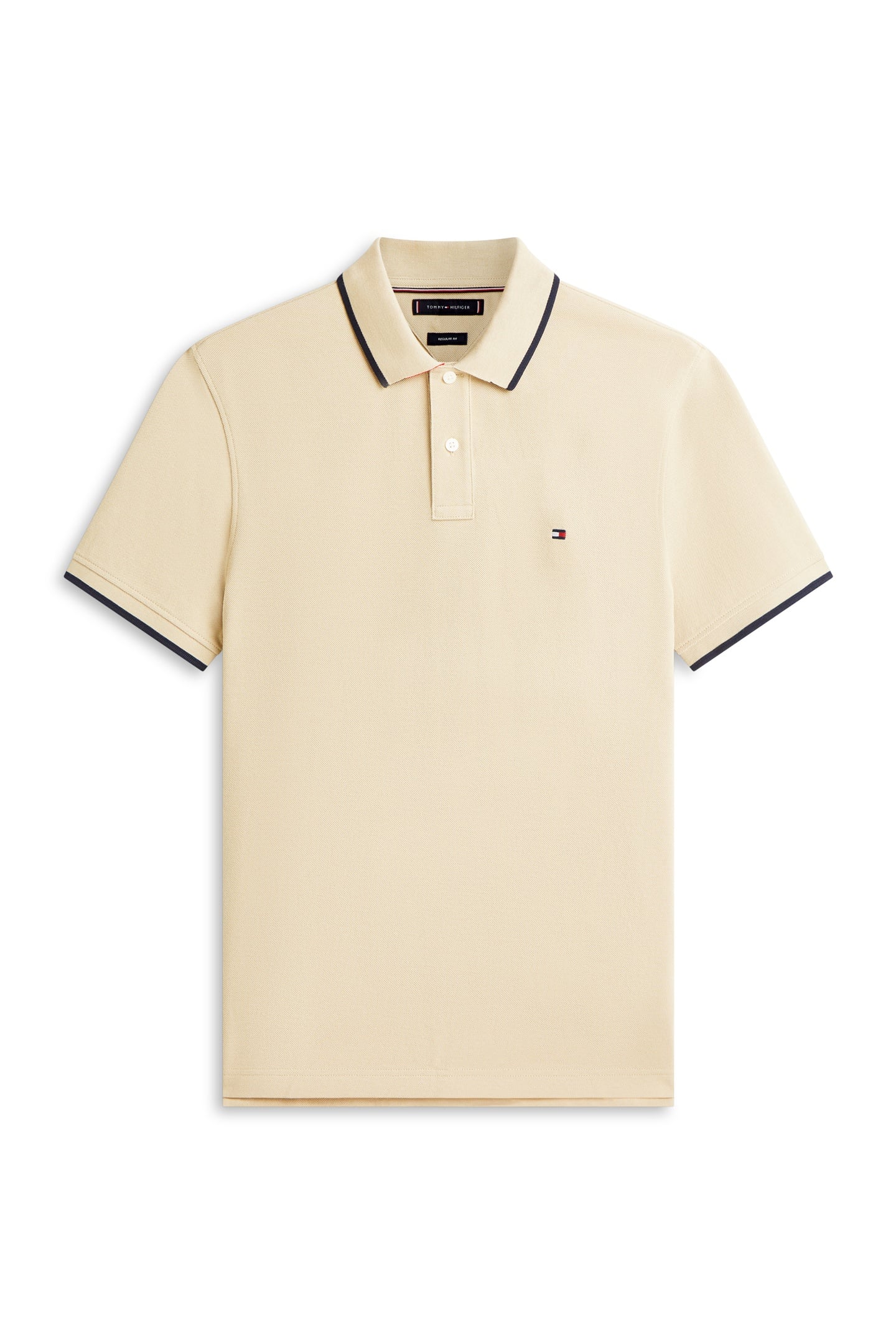 PIQUE UNDERCOLLAR POLO SANDALWOOD 4