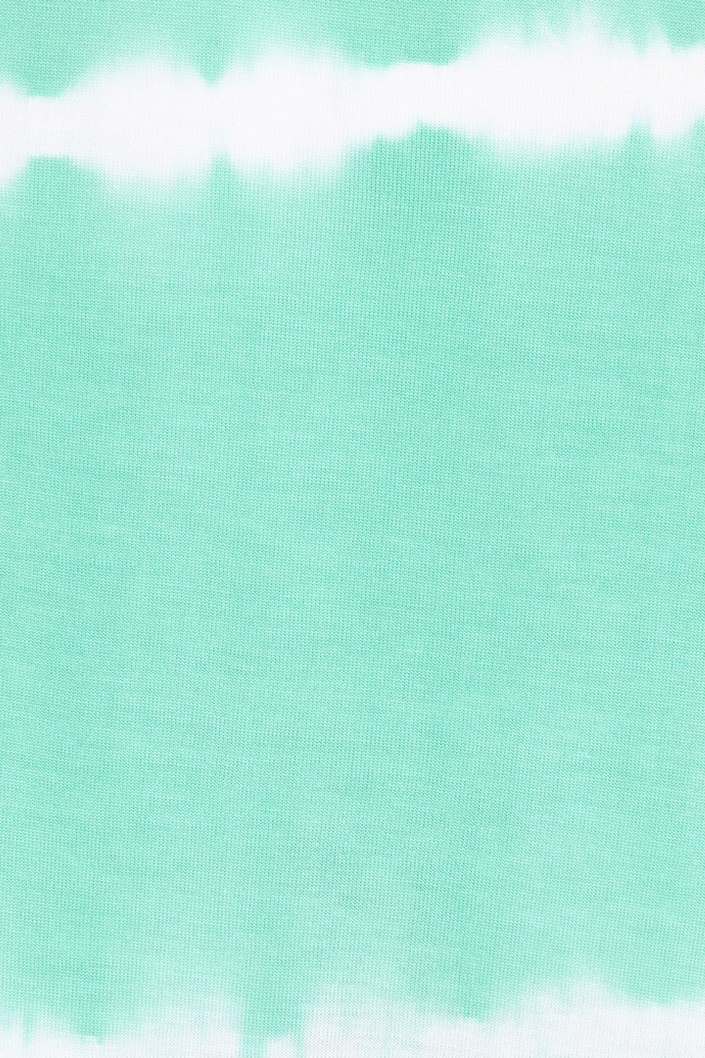 DRESS LONG SPLIT TIE DYE GREEN 6