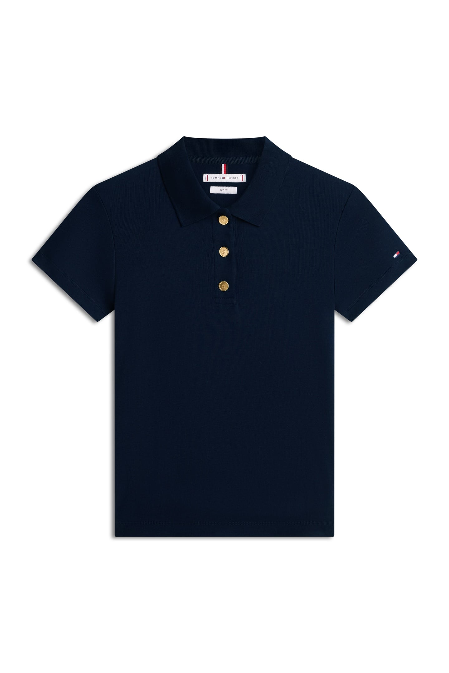 GOLD BUTTON SLIM SS DARK NIGHT NAVY 4