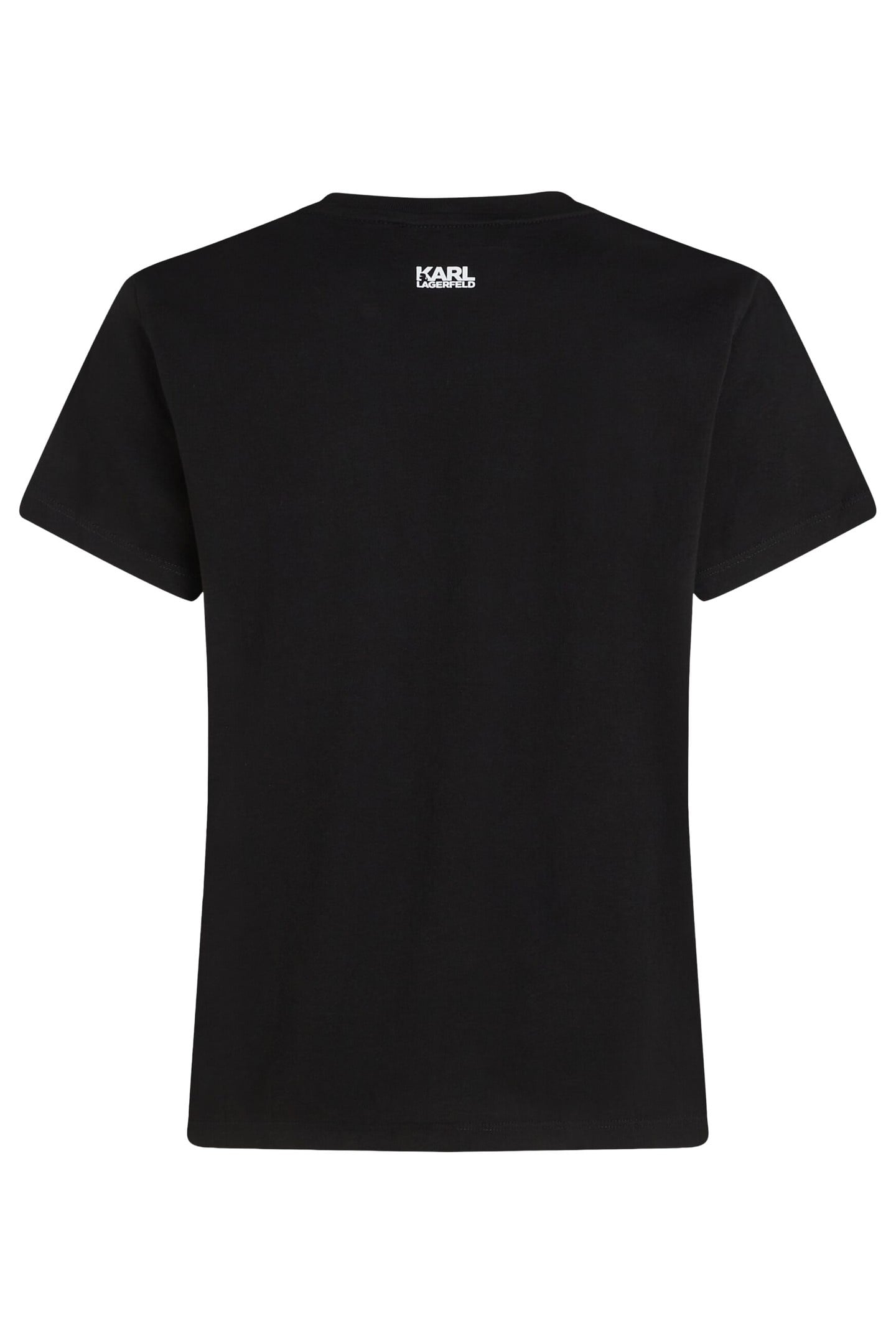 PARIS FONTS PRINT T-SHIRT BLACK 2