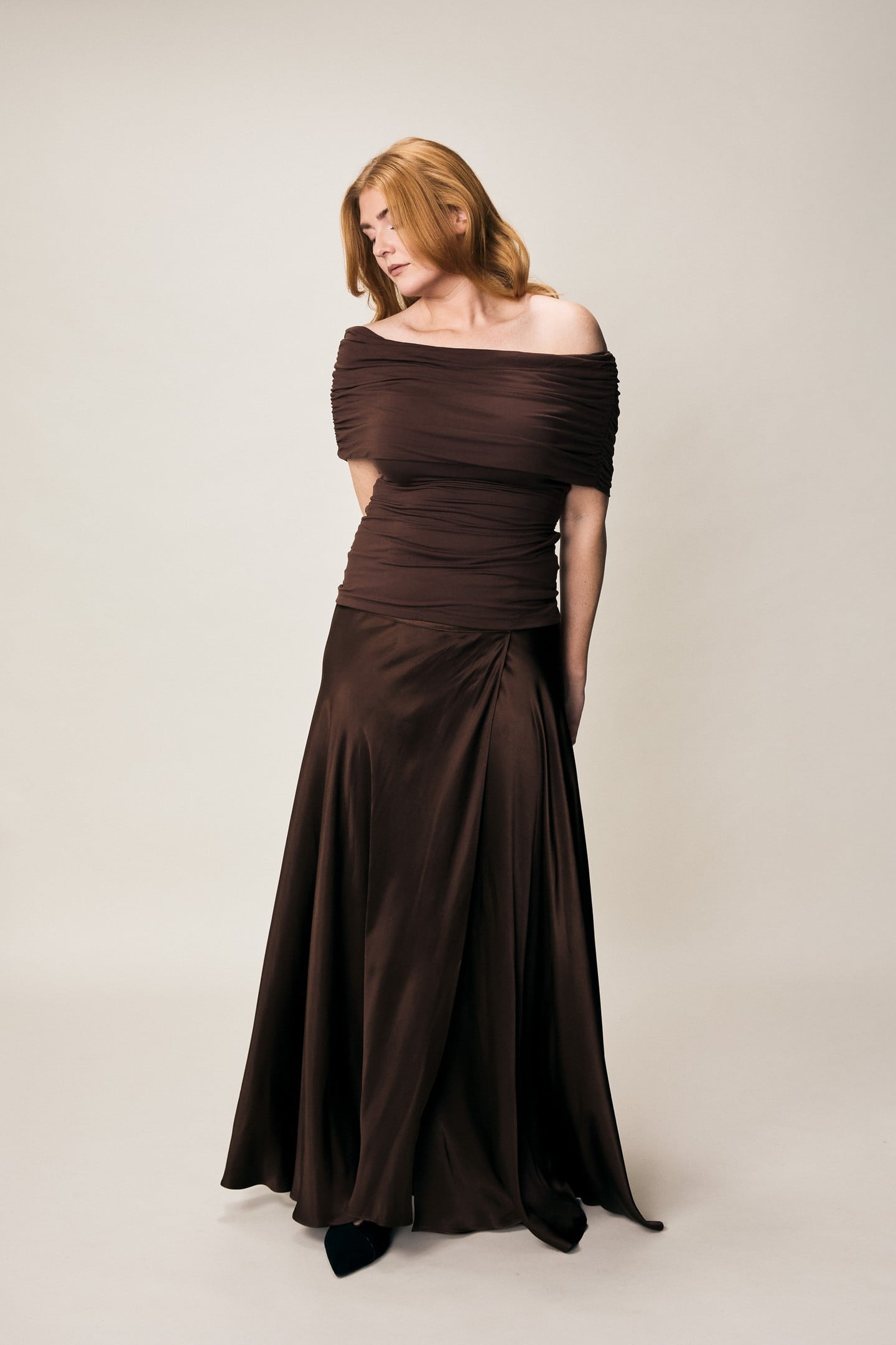 HAZEL SKIRT WALNUT 3