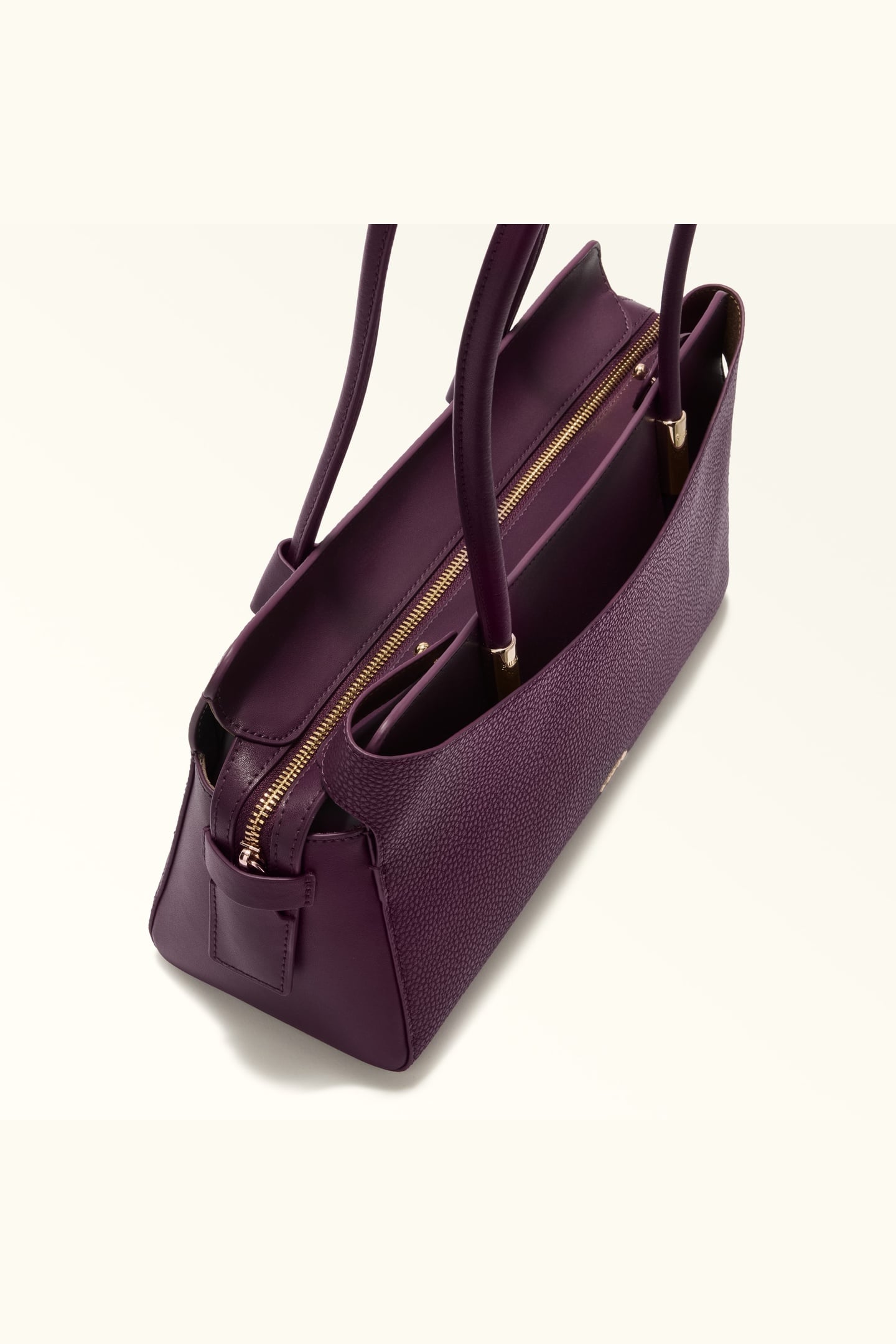 ERIS SMALL TOTE MELANZANA 6