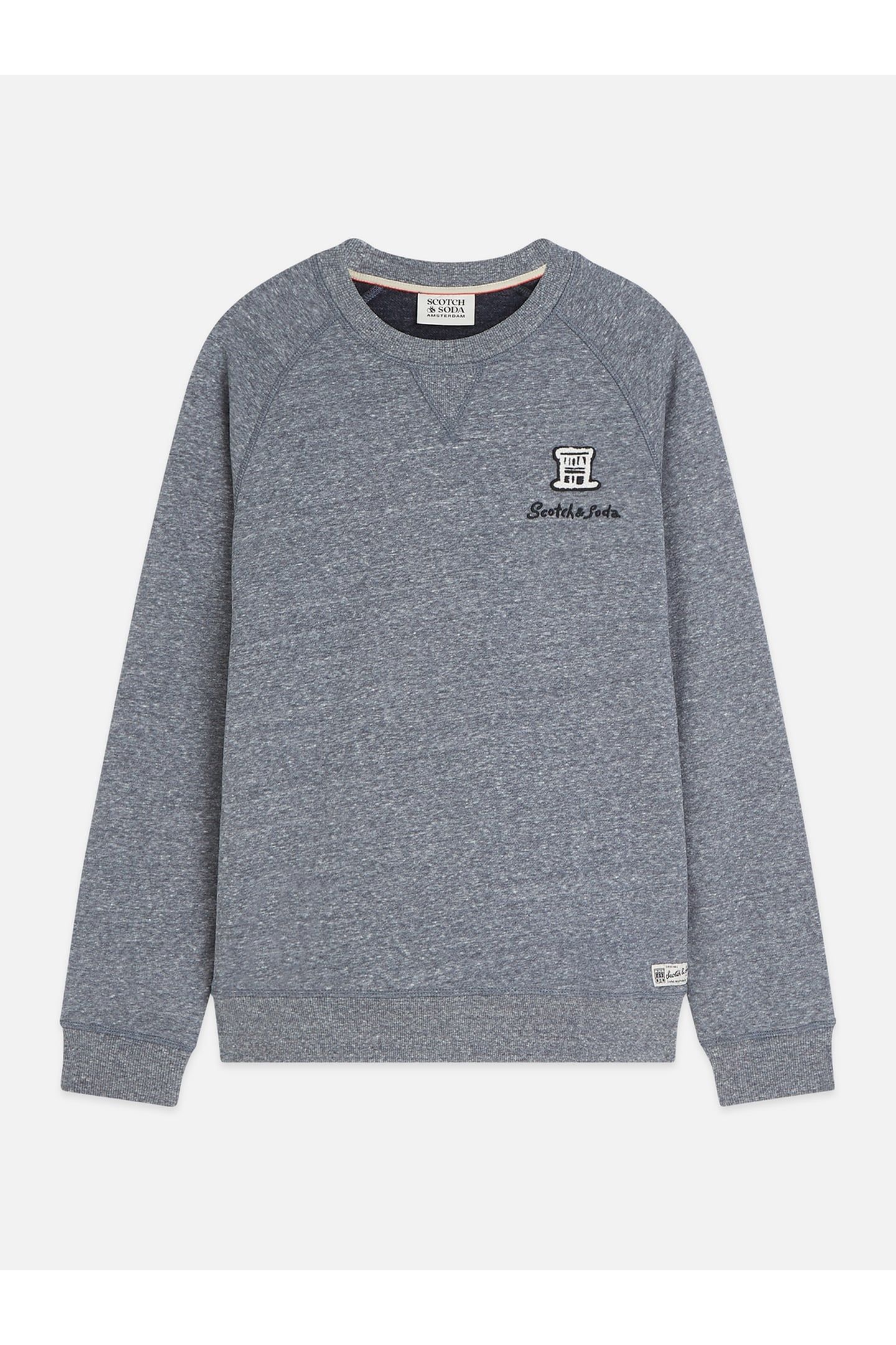 MELANGE REGULAR-FIT SWEATSHIRT SKY CAPTAIN MELANGE 4