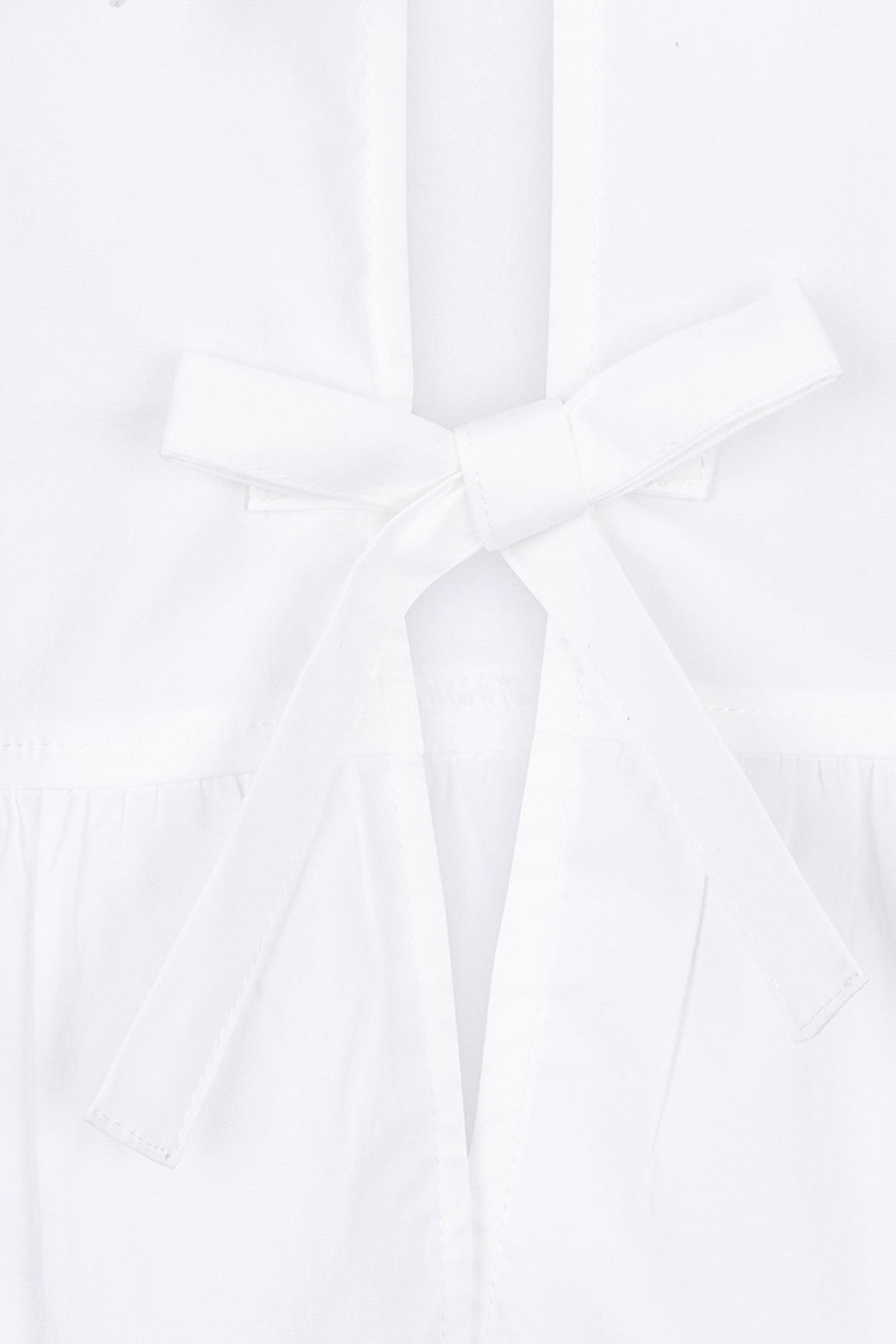 BLOUSE PEPLUM POPLIN OFF WHITE 7