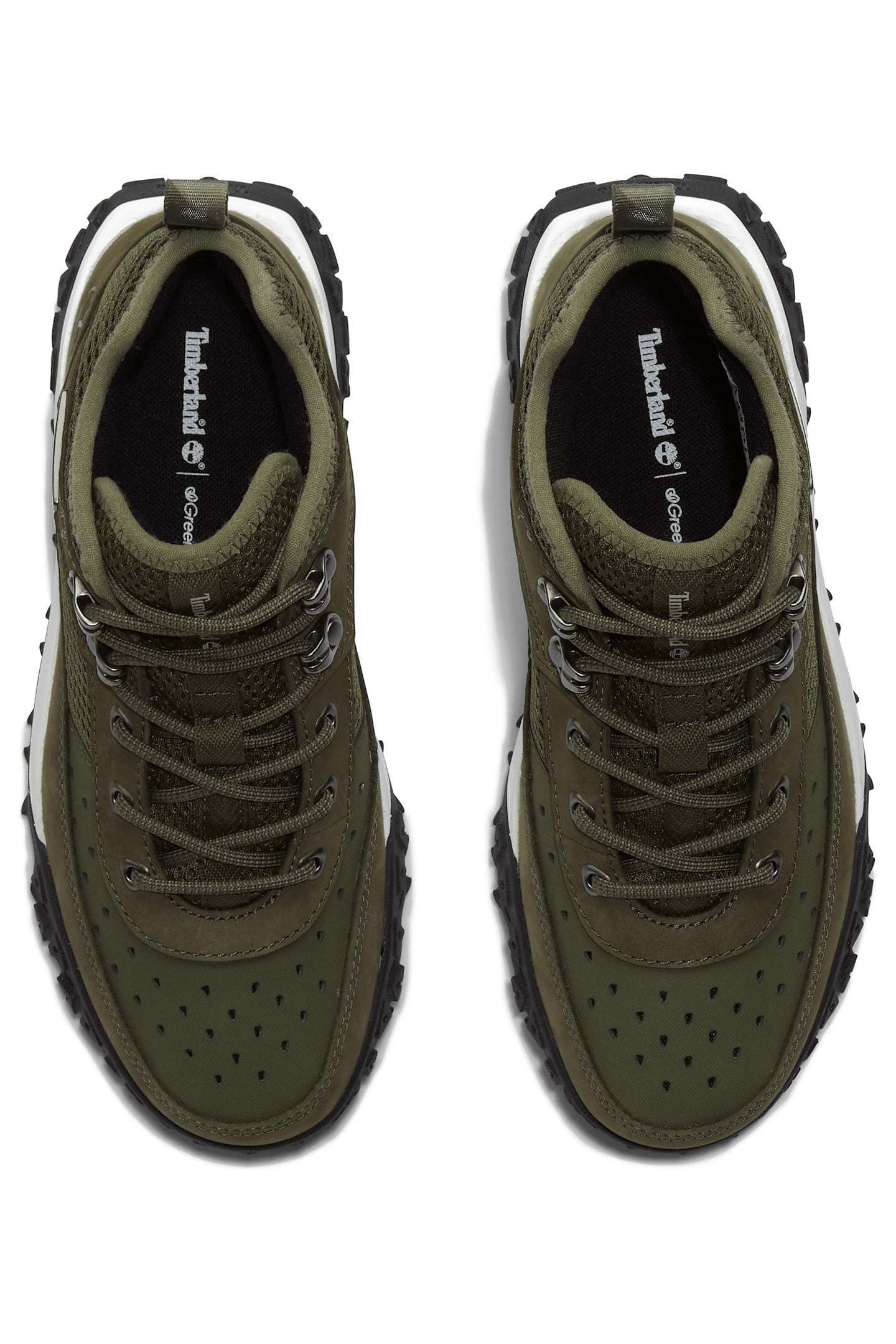 MID LACE UP SNEAKER LEAF GREEN 5