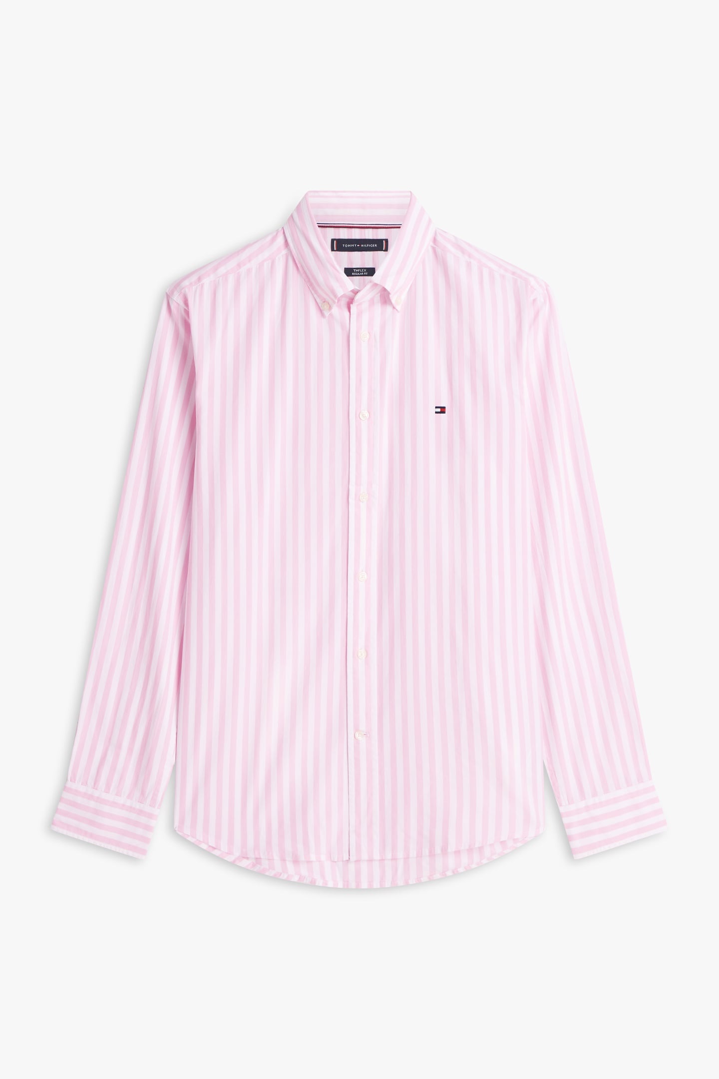 FLEX POPLIN CLASSIC SHIRT CLASSIC PINK/STRIPE 4