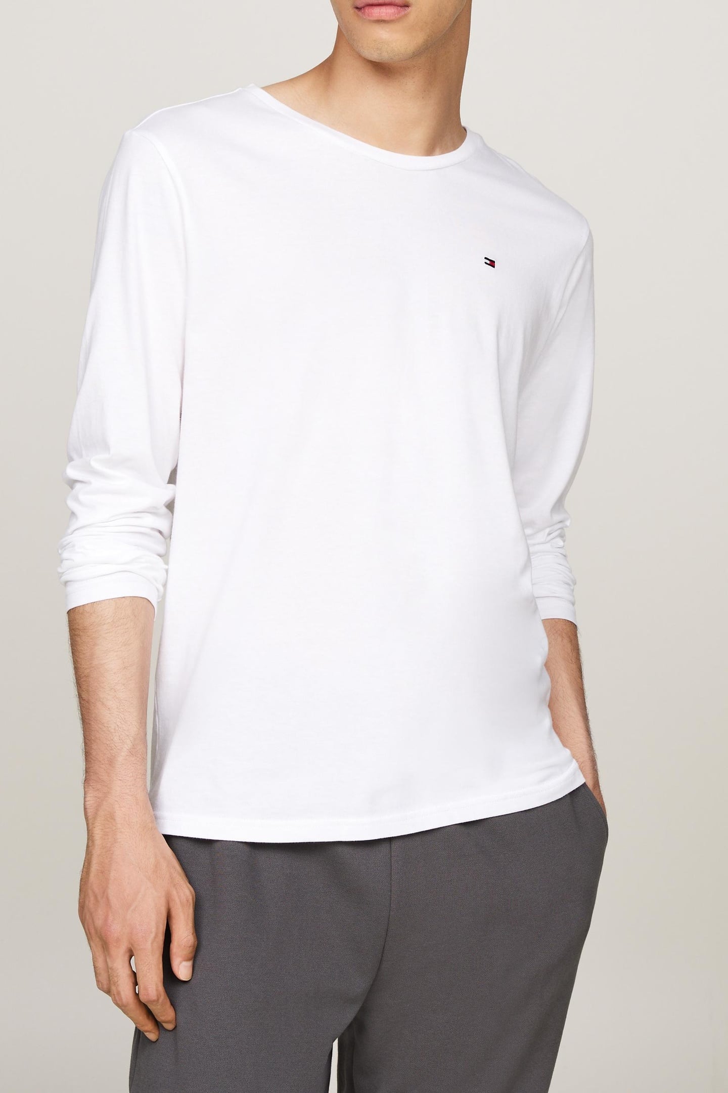 3-PACK LS TEE WHITE/BLACK/GREY HEATHER 4