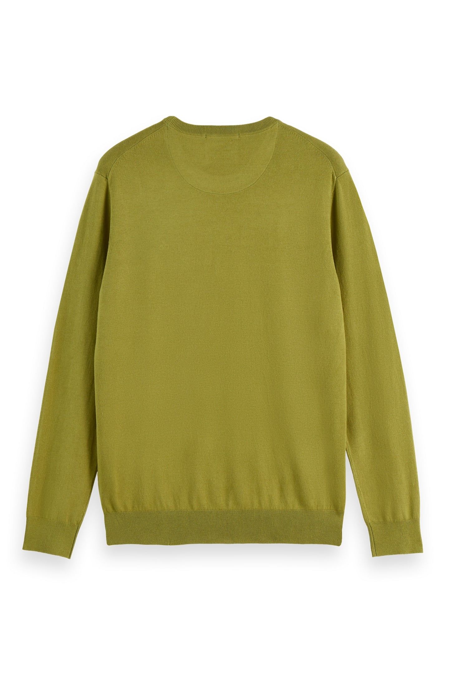 REGULAR-FIT ECOVERO BLEND CREWNECK CALLA GREEN 2