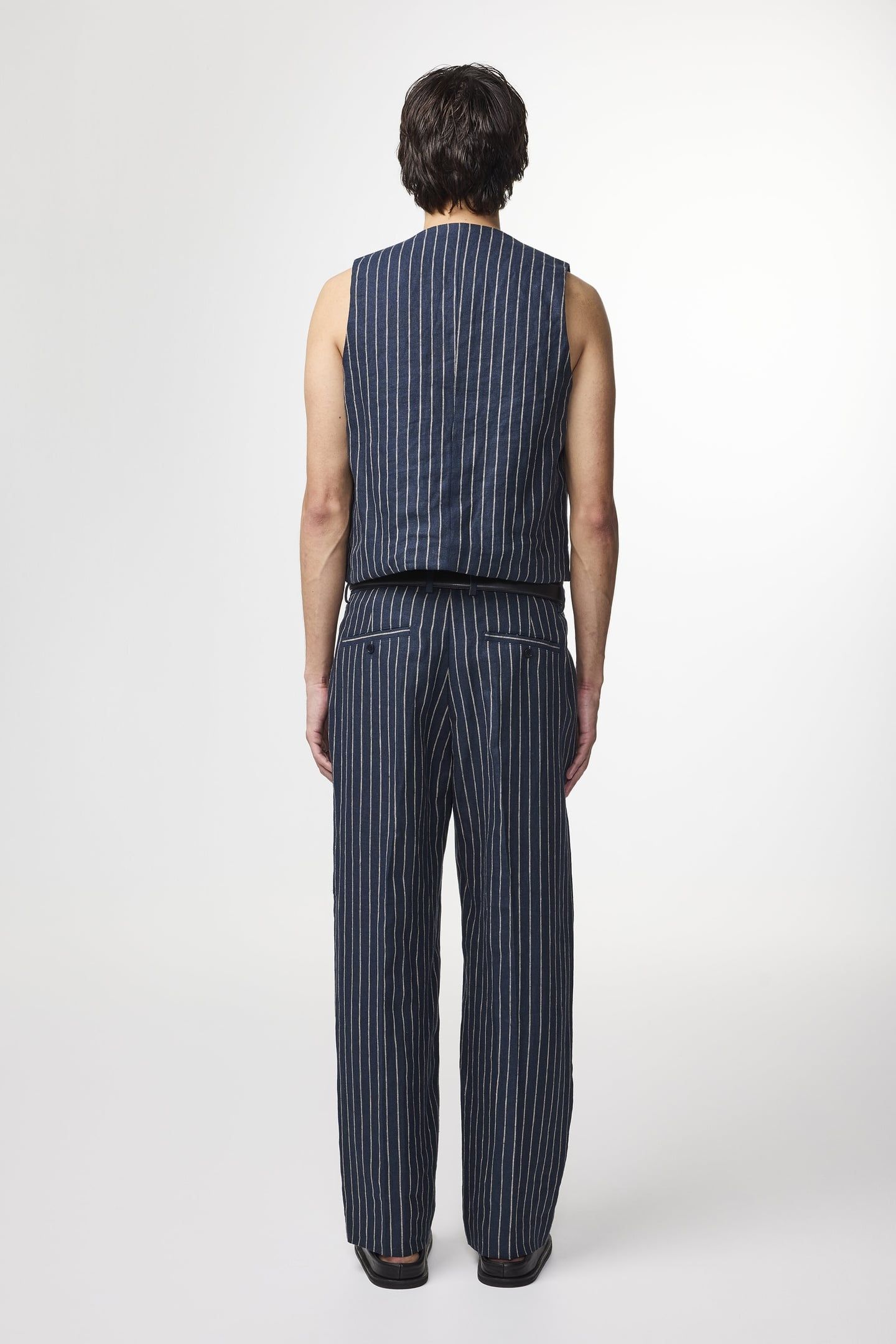 KARLO VEST 1455 HYBRID/BLAZER NAVY STRIPE 3