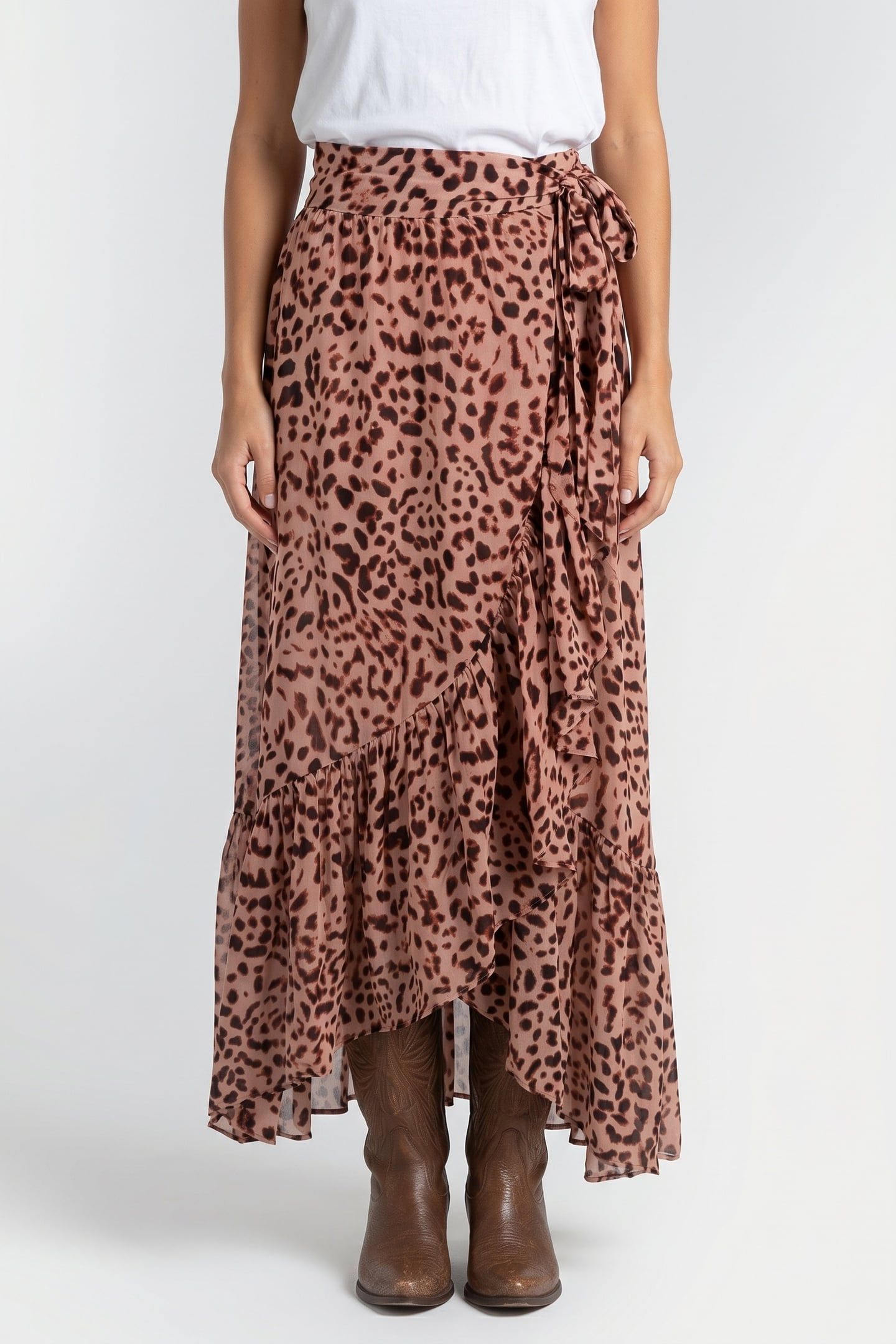 ISMA SKIRT ORANGE 1