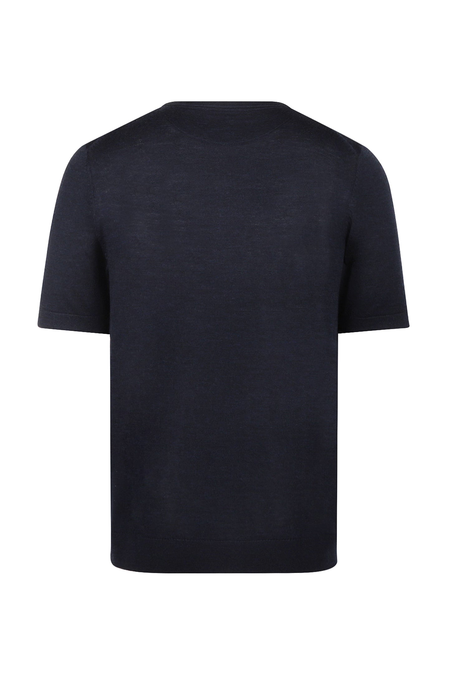 EXTRA FINE MERINO T-SHIRT NAVY 4