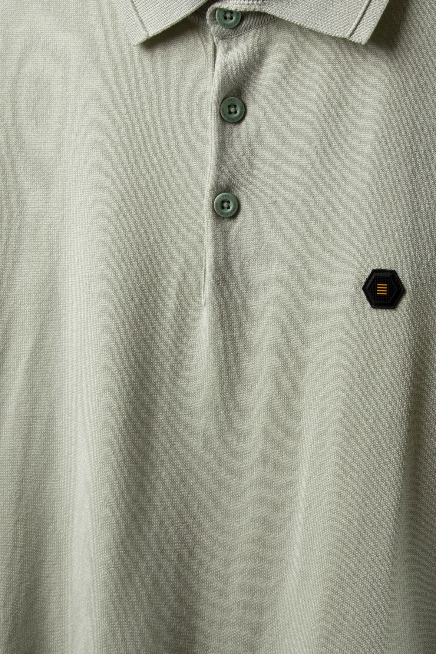 PULLOVER SHORT SLEEVE POLO BUTTON SOLID MINT 4
