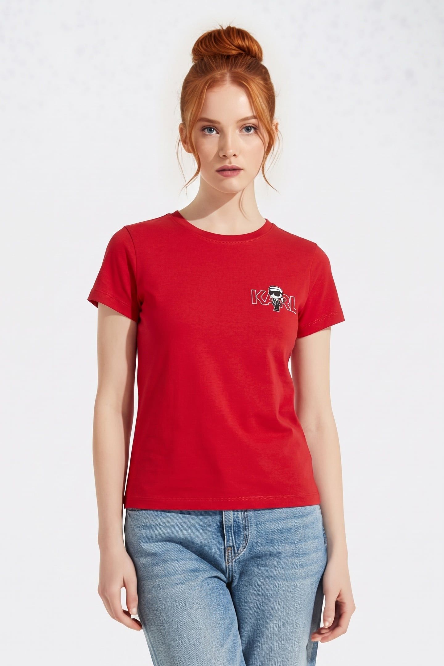 IKON SEASONAL SLIM FIT T-SHIRT SCARLET SAGE 1