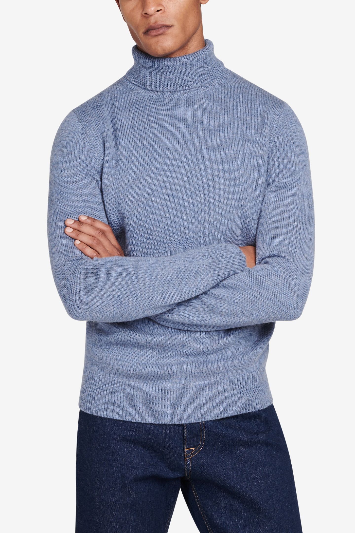 GUILLAUME CASHFEEL MERINO BLUE 1