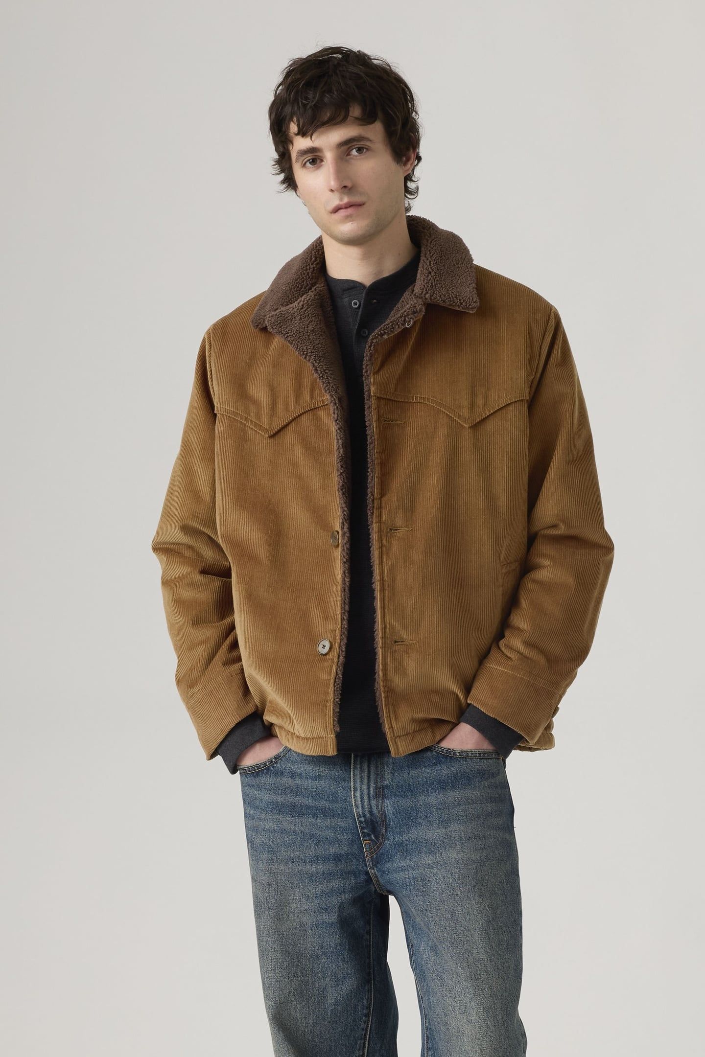 DURHAM COSY CORDUROY SHORT COAT 2