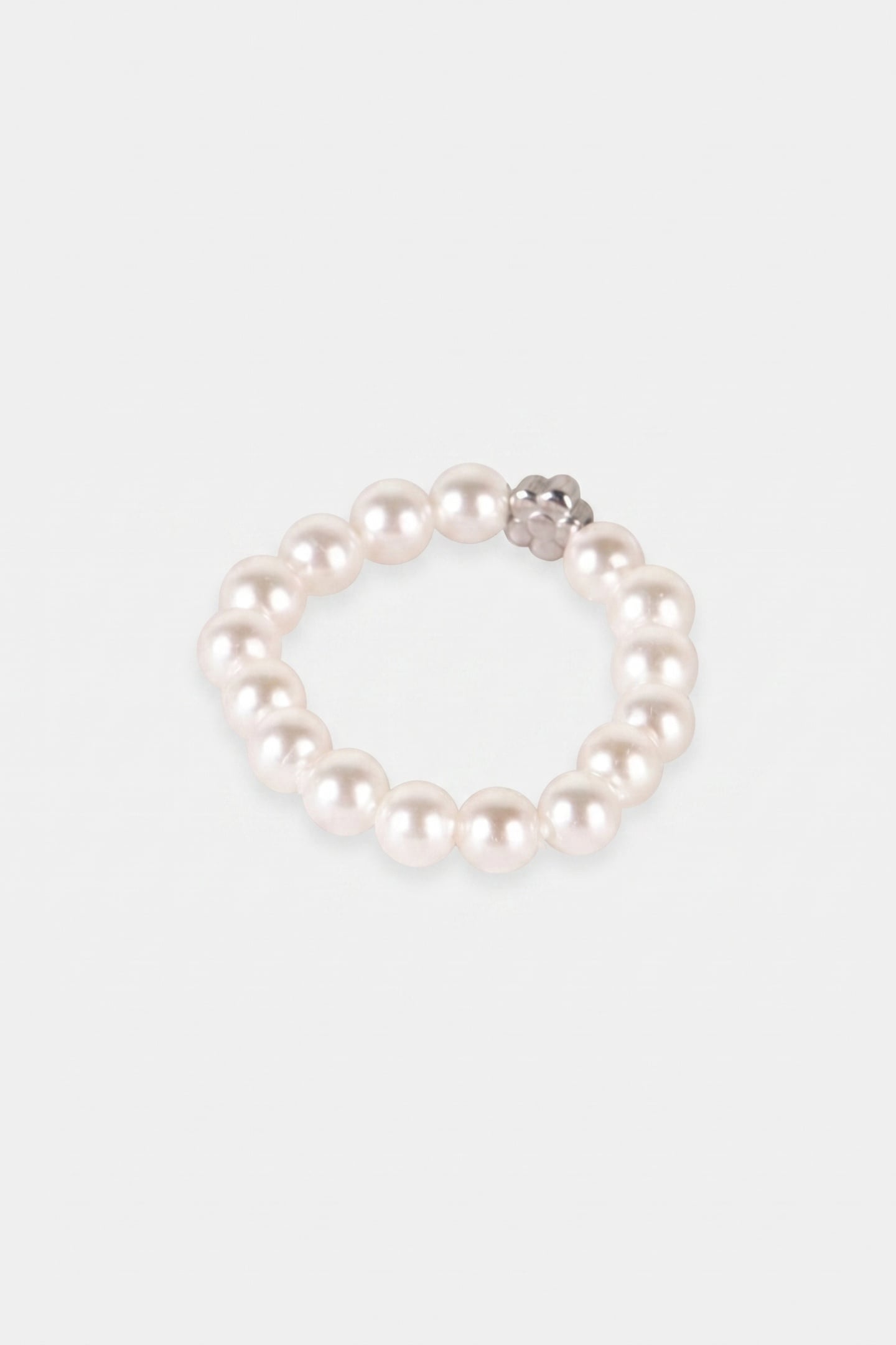 ANXIETY SHINY BLOOM RING SILVER / 56-60 4