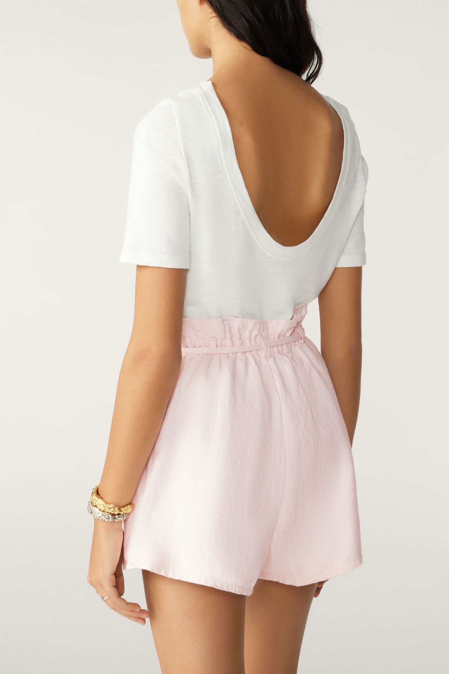 SHORT IOA ECRU 4