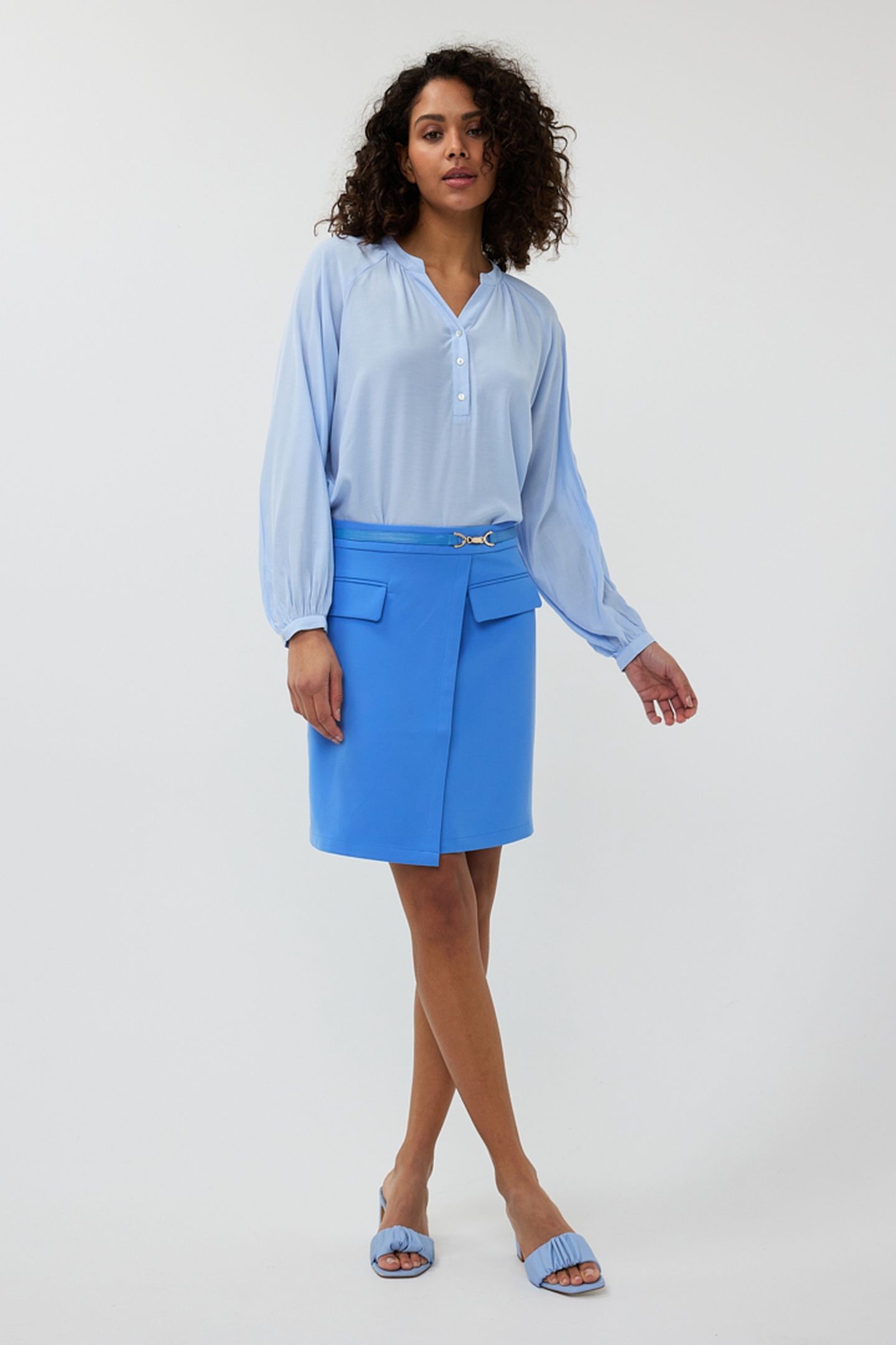 SKIRT SHORT CITY BLUE 2