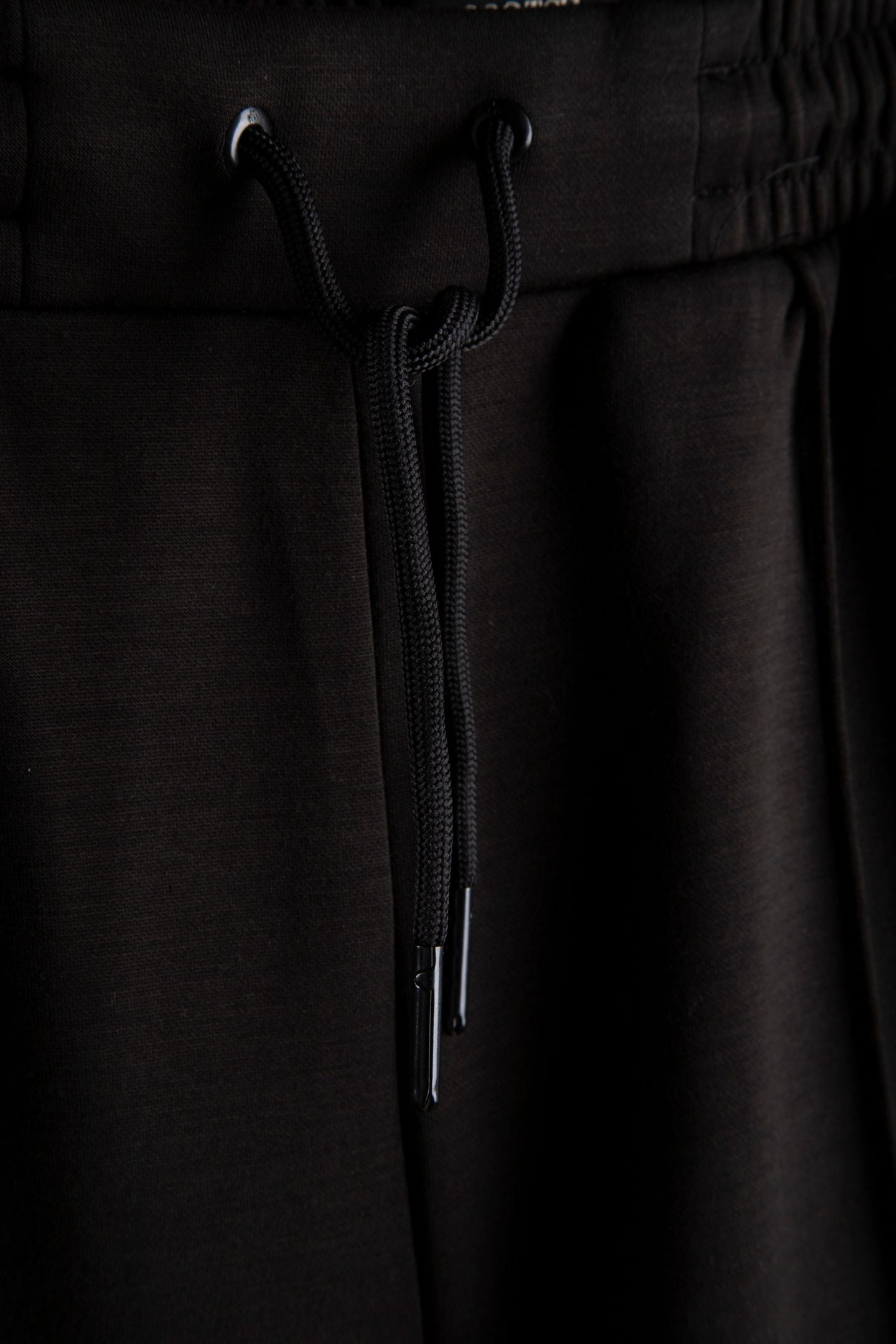 MODAL STRAIGHT LEG SWEAT PANT BLACK 4