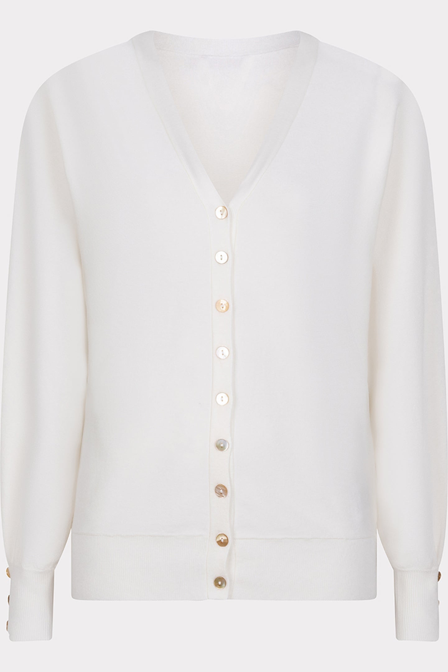 CARDIGAN BATWING BASIC KNIT OFF WHITE 5