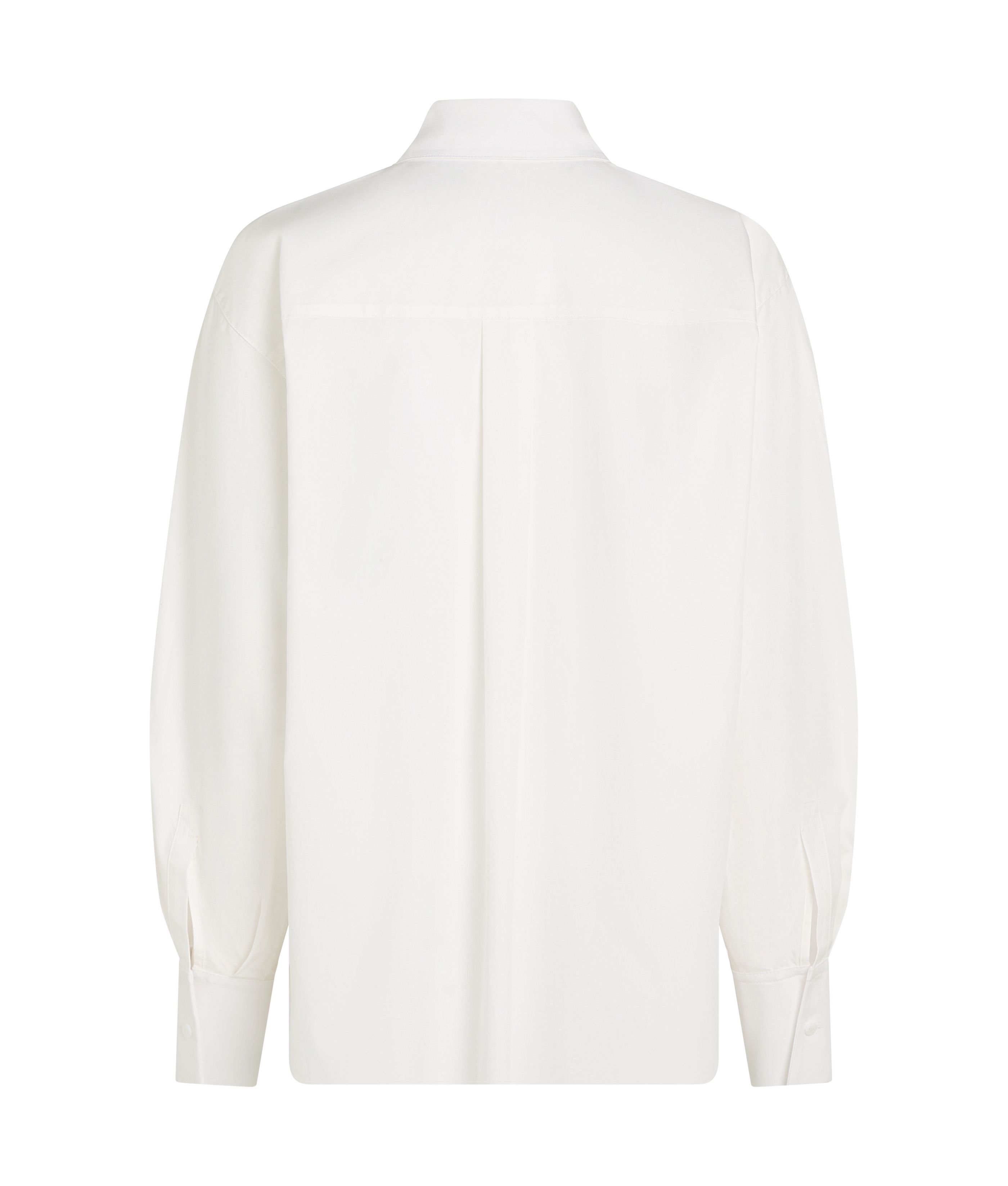 KARL SNAP FASHION POPLIN SHIRT WHITE 5